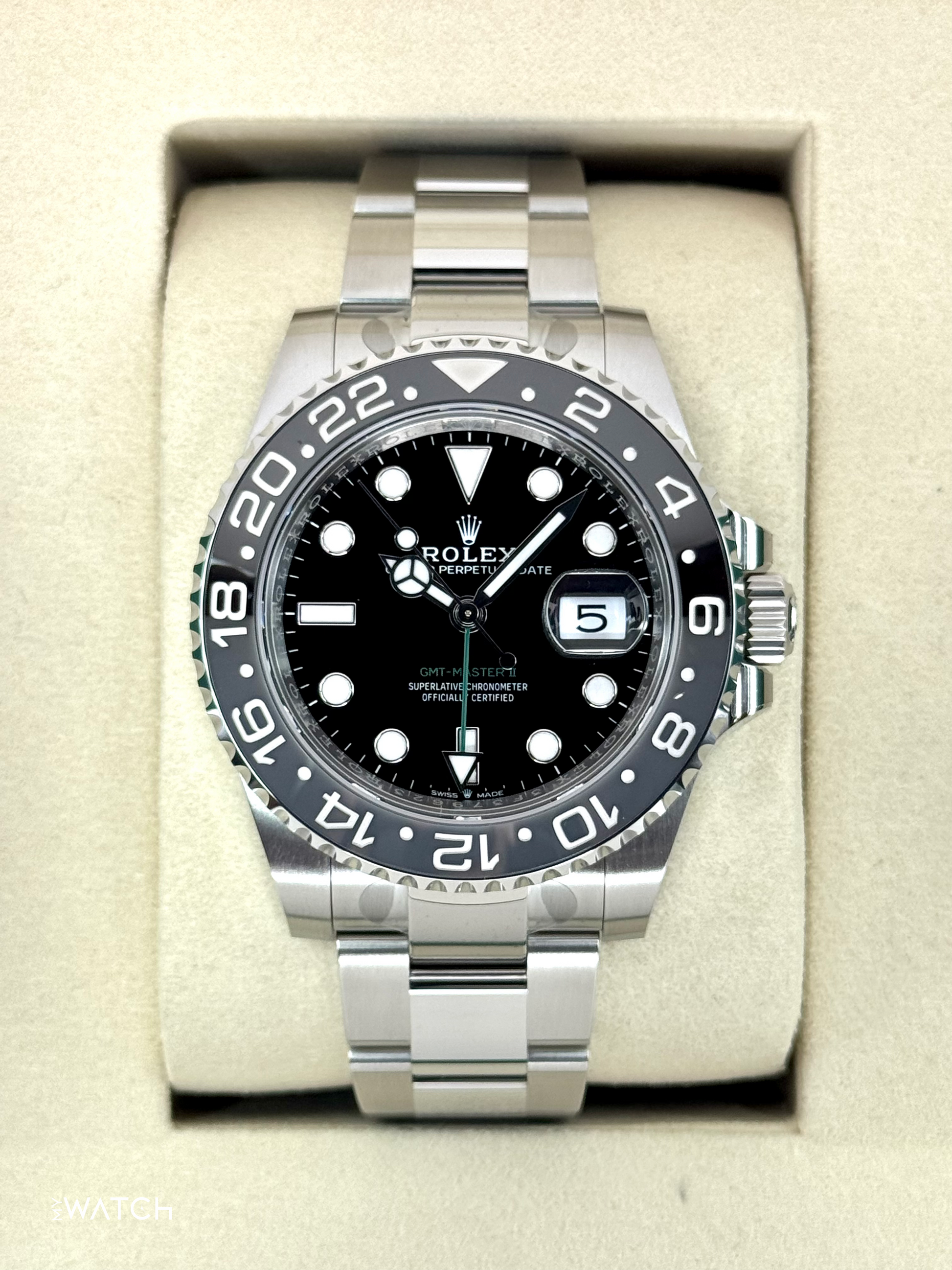 NEW 2025 Rolex GMT-Master II "Bruce Wayne" 40mm 126710GRNR Oyster - MyWatchLLC