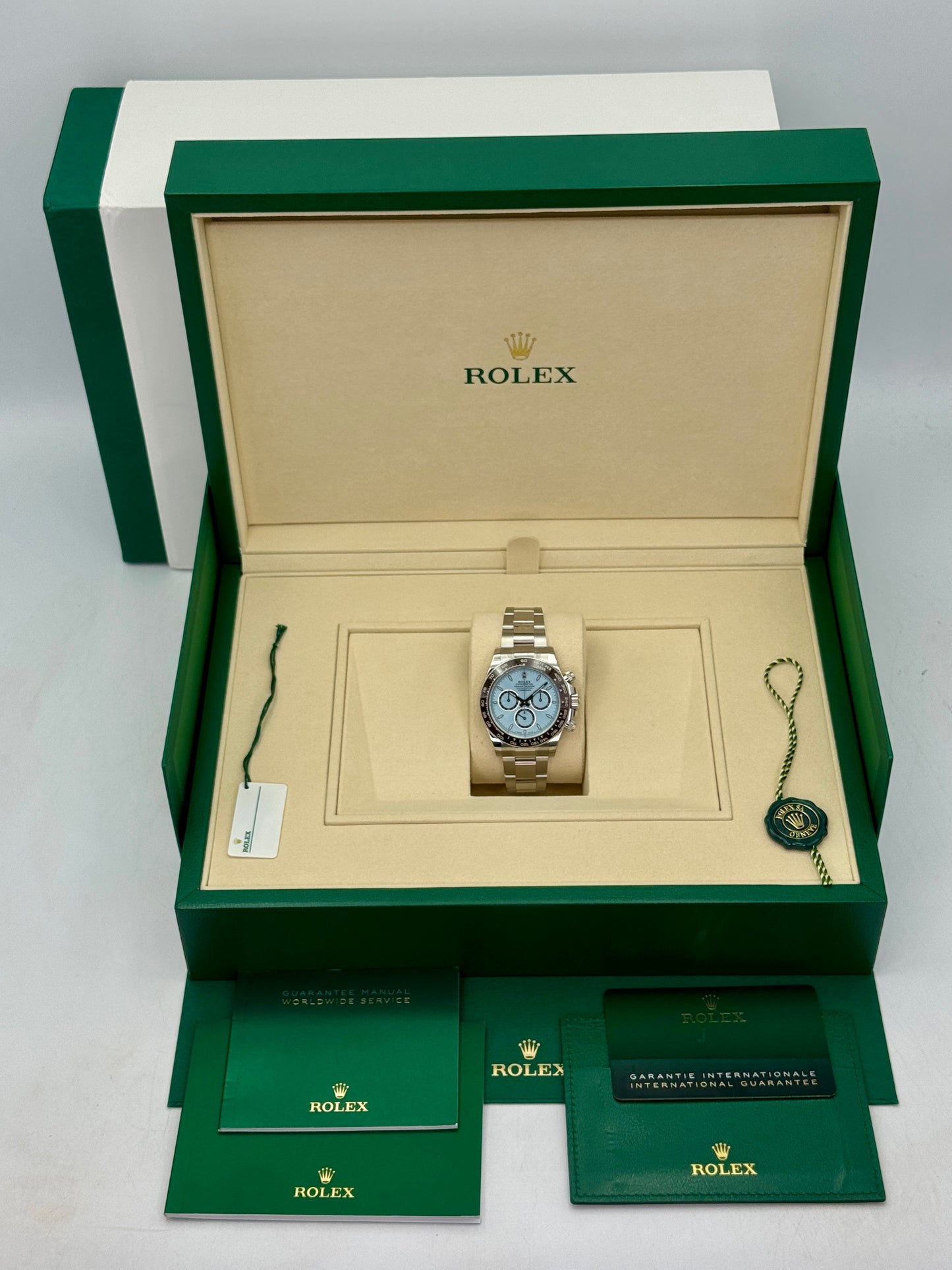 NEW 2026 Rolex Daytona 40mm 126506 Platinum Ice Blue Dial (STICKERED)
