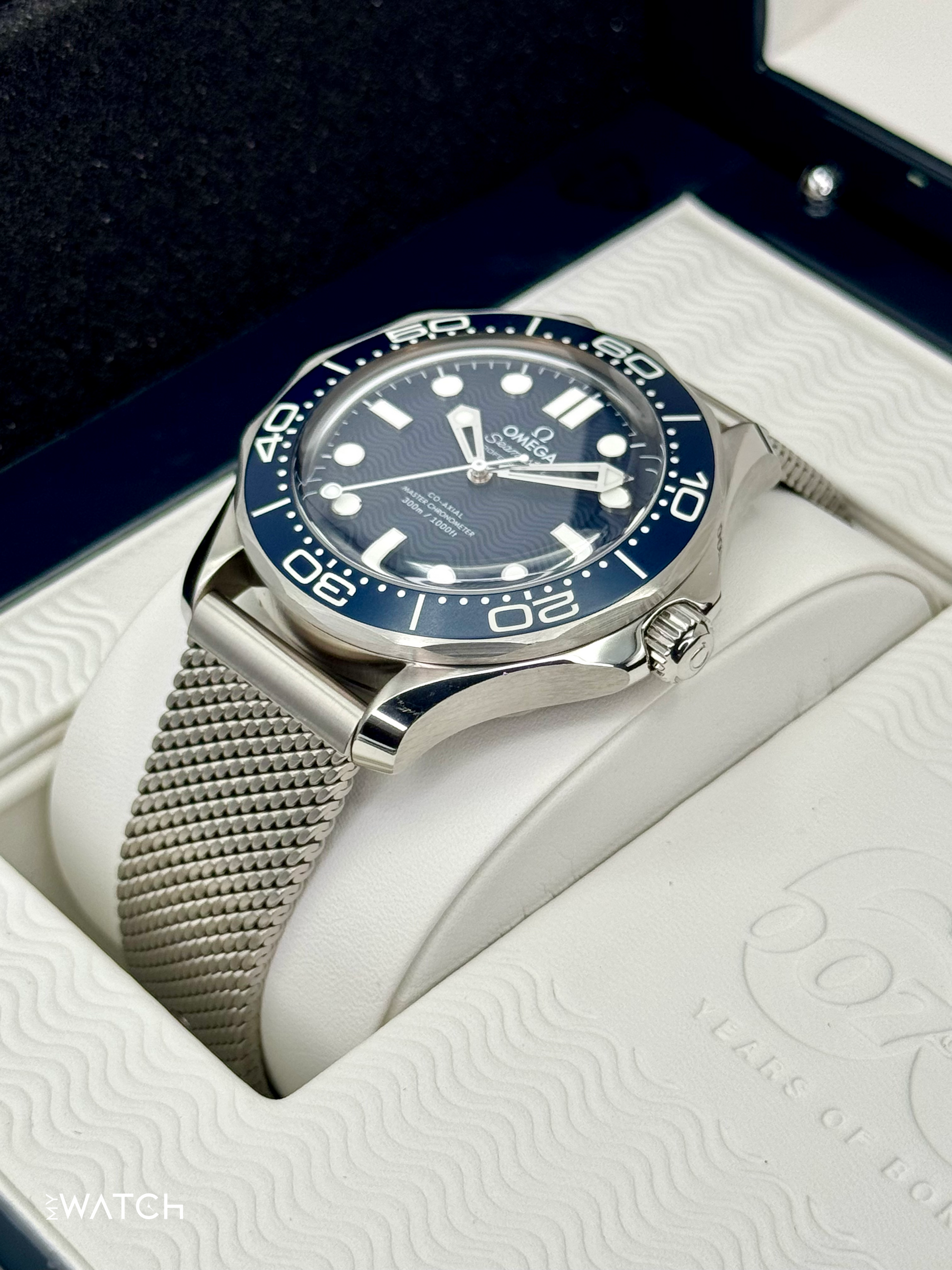 2024 Omega Seamaster Diver 300M 42mm 210.30.42.20.03.002 Blue Dial - MyWatchLLC