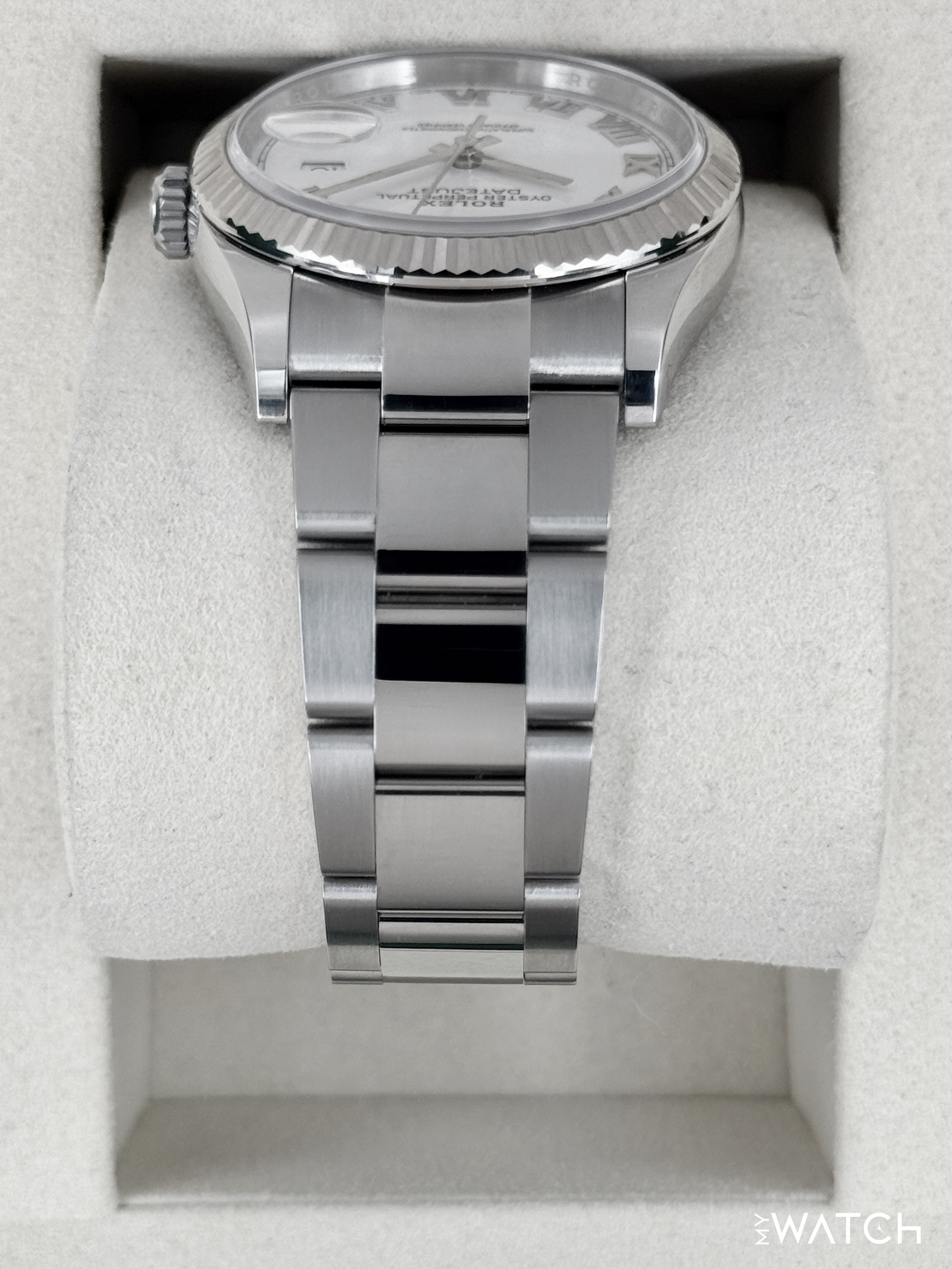 NEW 2026 Rolex Datejust 36mm 126234 Stainless Steel Oyster White Dial - MyWatchLLC