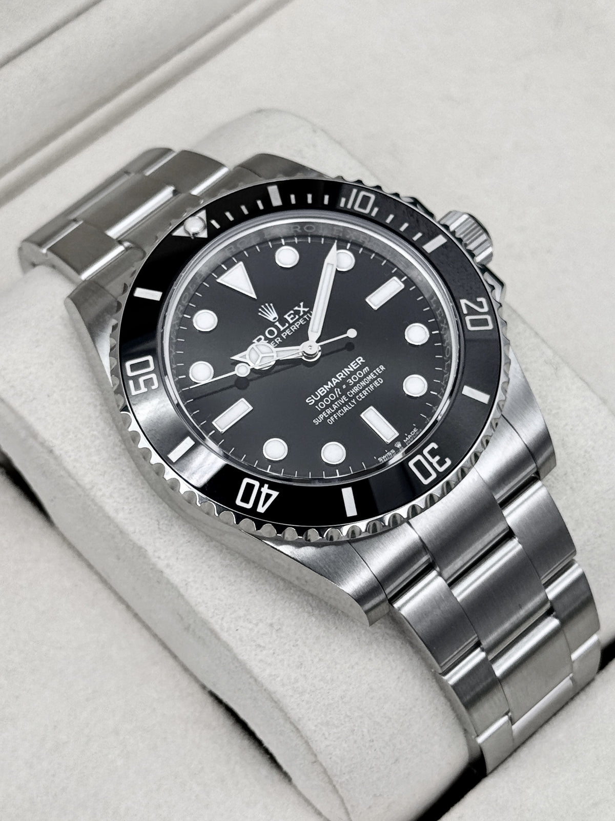 2025 Rolex Submariner 41mm 124060 Stainless Steel Black Dial - MyWatchLLC