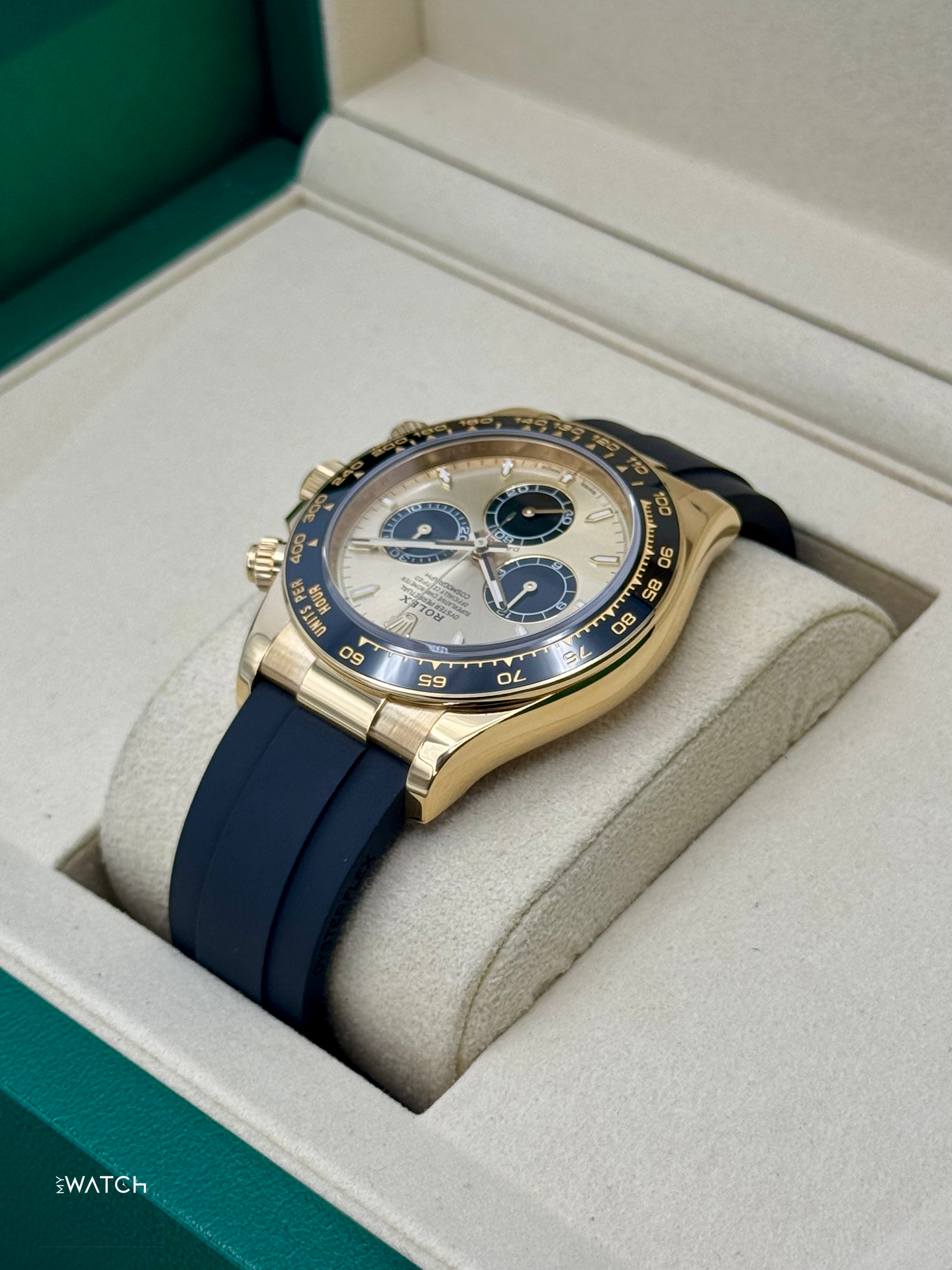 2025 Rolex Daytona 40mm 126518LN Yellow Gold Champagne “Pikachu” Dial - MyWatchLLC