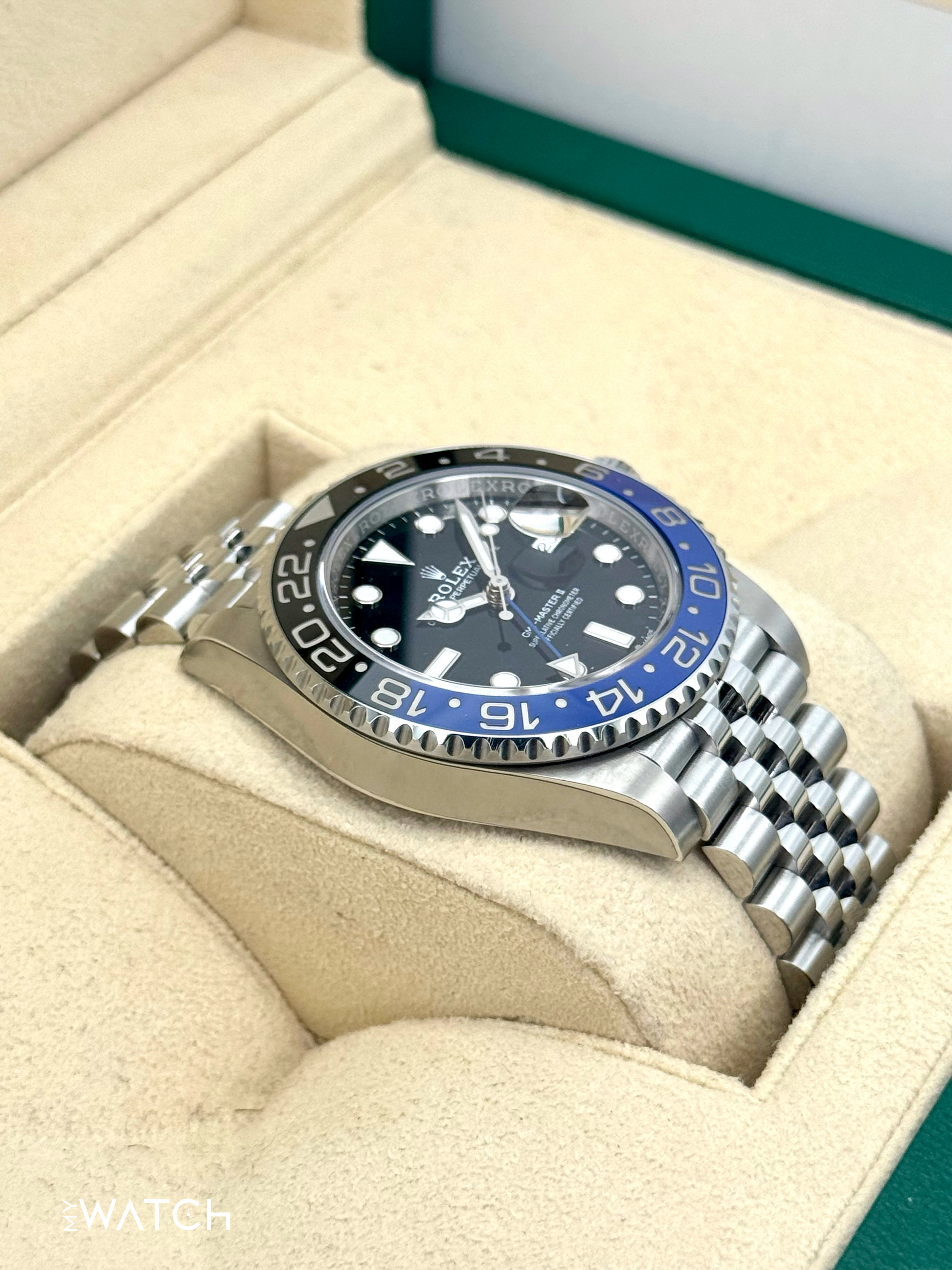 2022 Rolex GMT-Master II "Batgirl" 40mm 126710BLNR Jubilee - MyWatchLLC