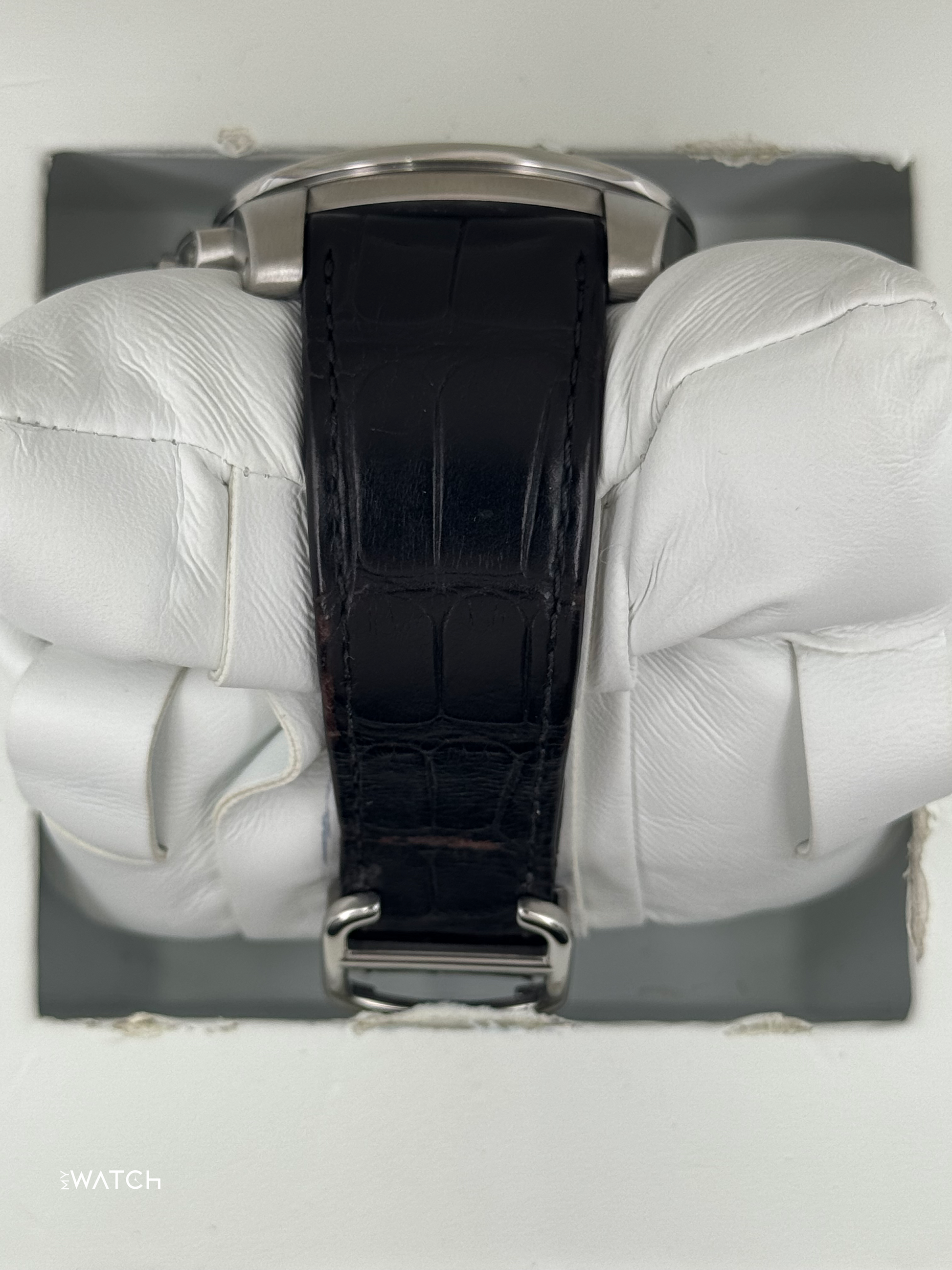 2013 Cartier Calibre De Cartier 42mm W7100037 Stainless Steel Silver Dial - MyWatchLLC