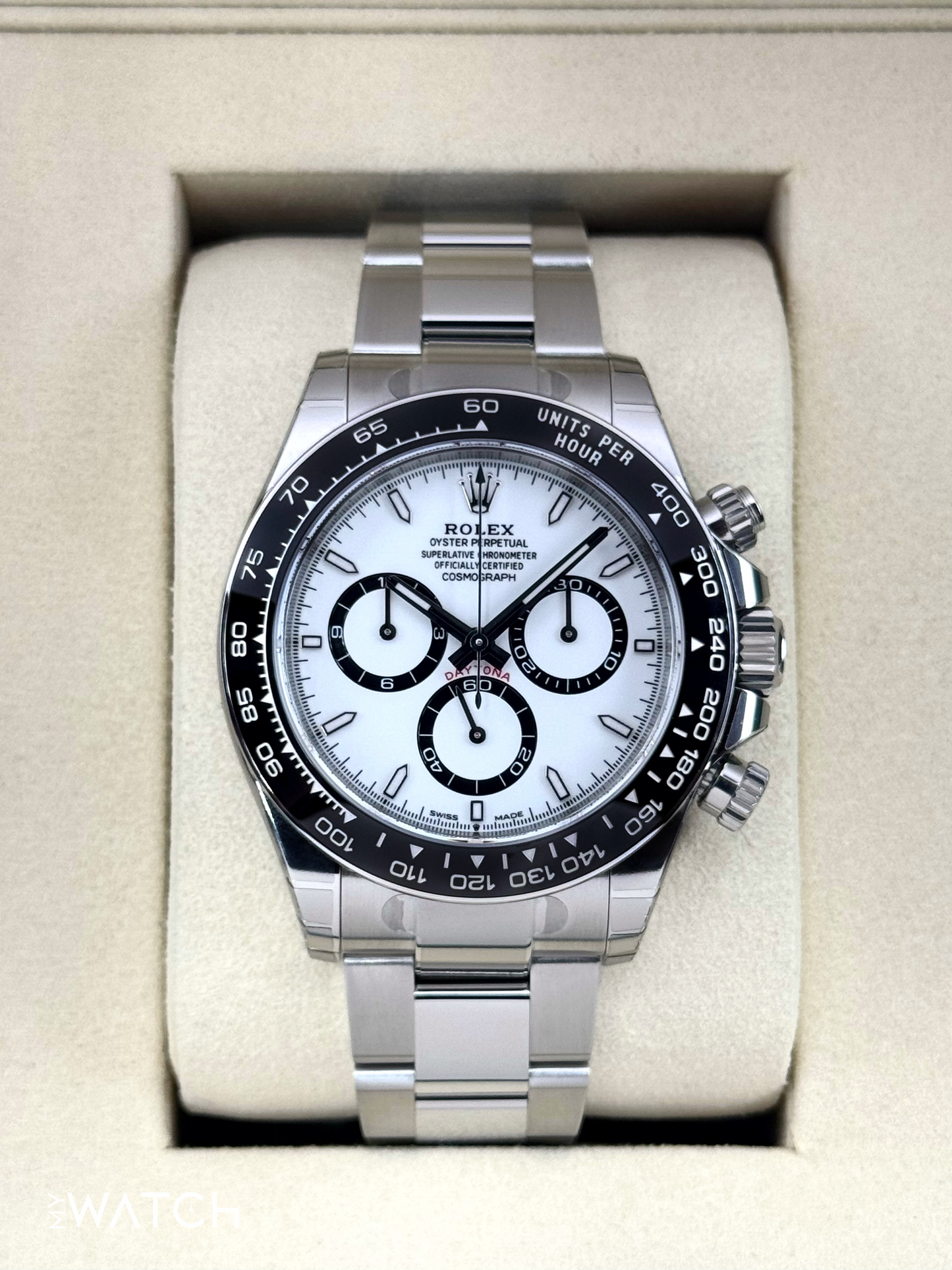 NEW 2025 Rolex Daytona 40mm 126500LN Stainless Steel Panda Dial - MyWatchLLC