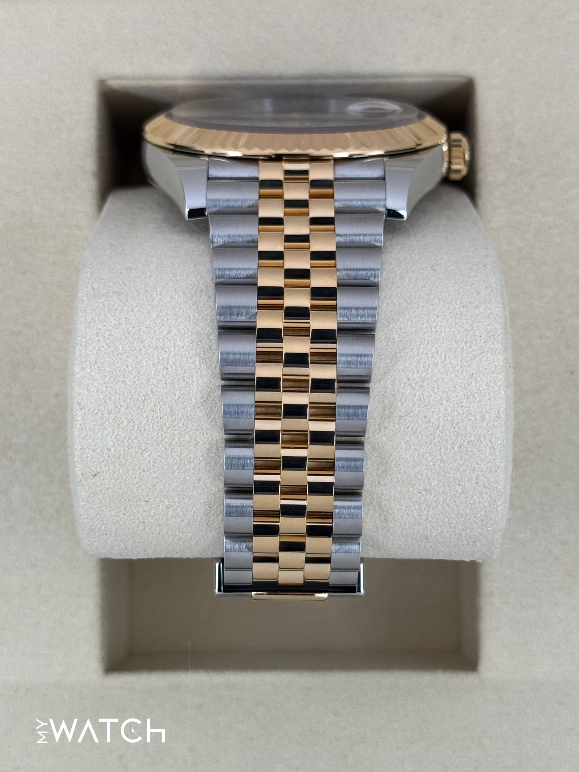 NEW 2025 Rolex Datejust 41mm 126333 Two-Tone Jubilee Wimbledon Dial - MyWatchLLC