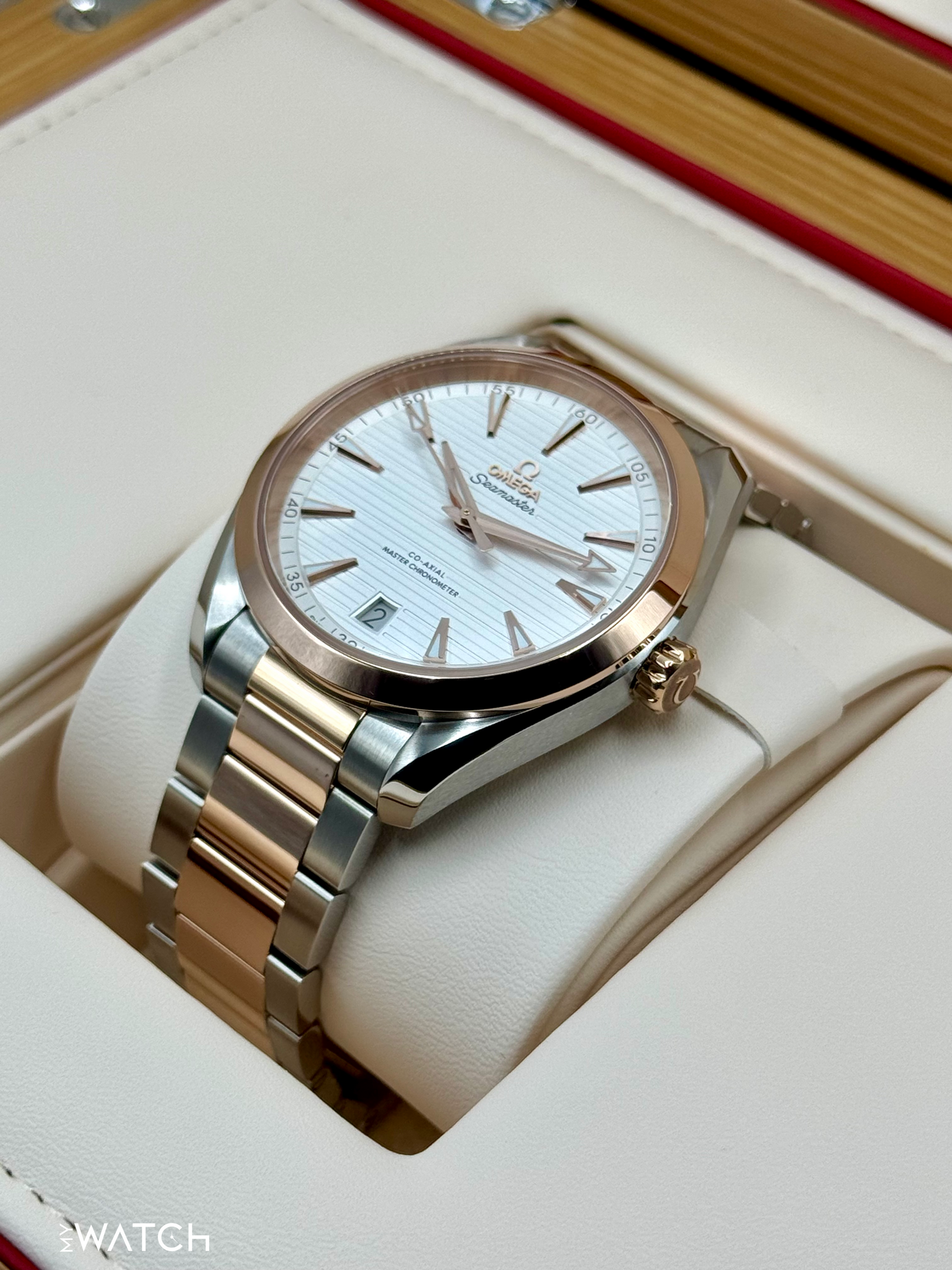 2025 Omega Seamaster Aqua Terra 41mm 220.20.41.21.02.001 Silver Dial - MyWatchLLC