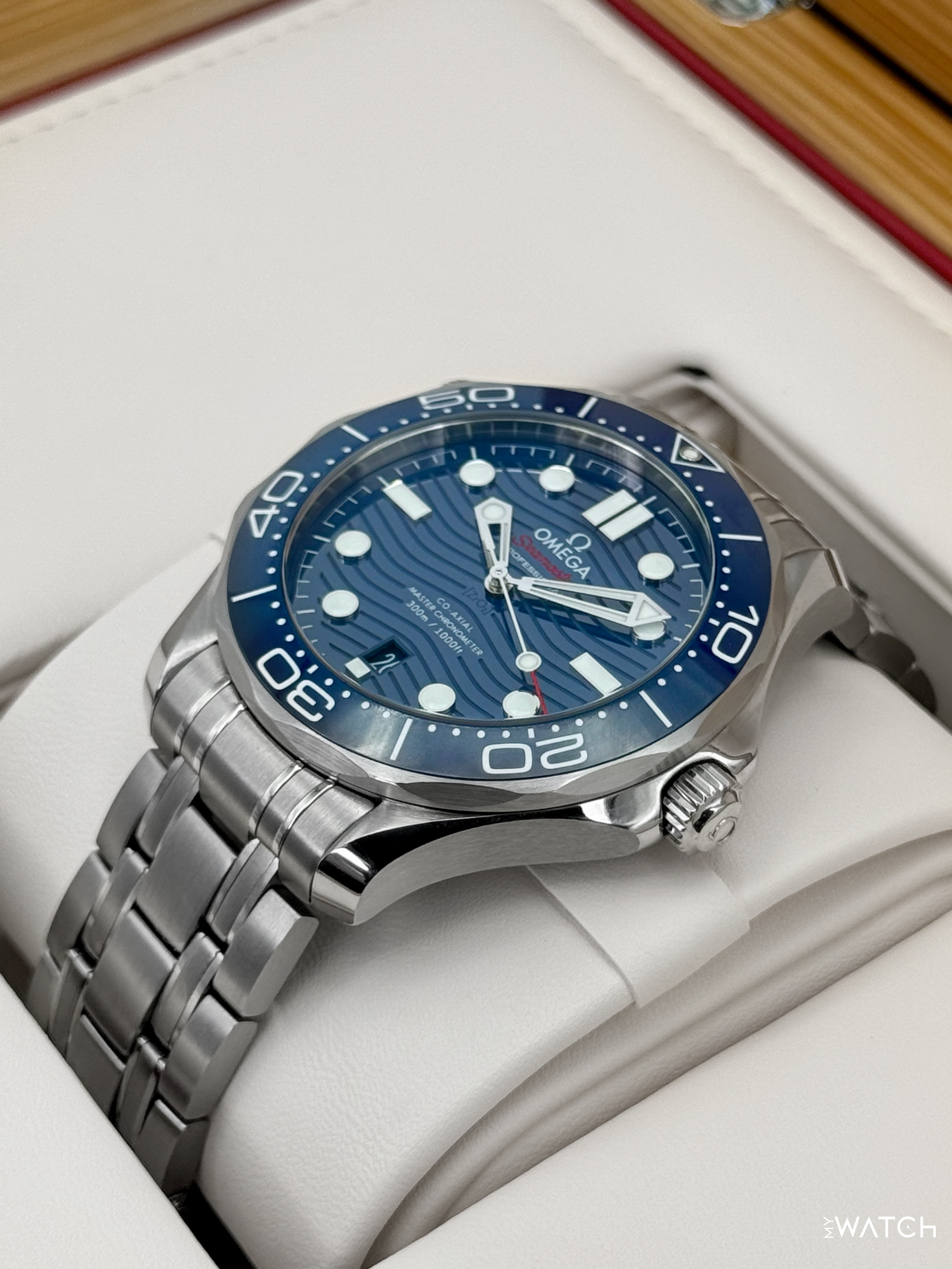 2024 Omega Seamaster Diver 300M 42mm 210.30.42.20.03.001 Blue Dial - MyWatchLLC