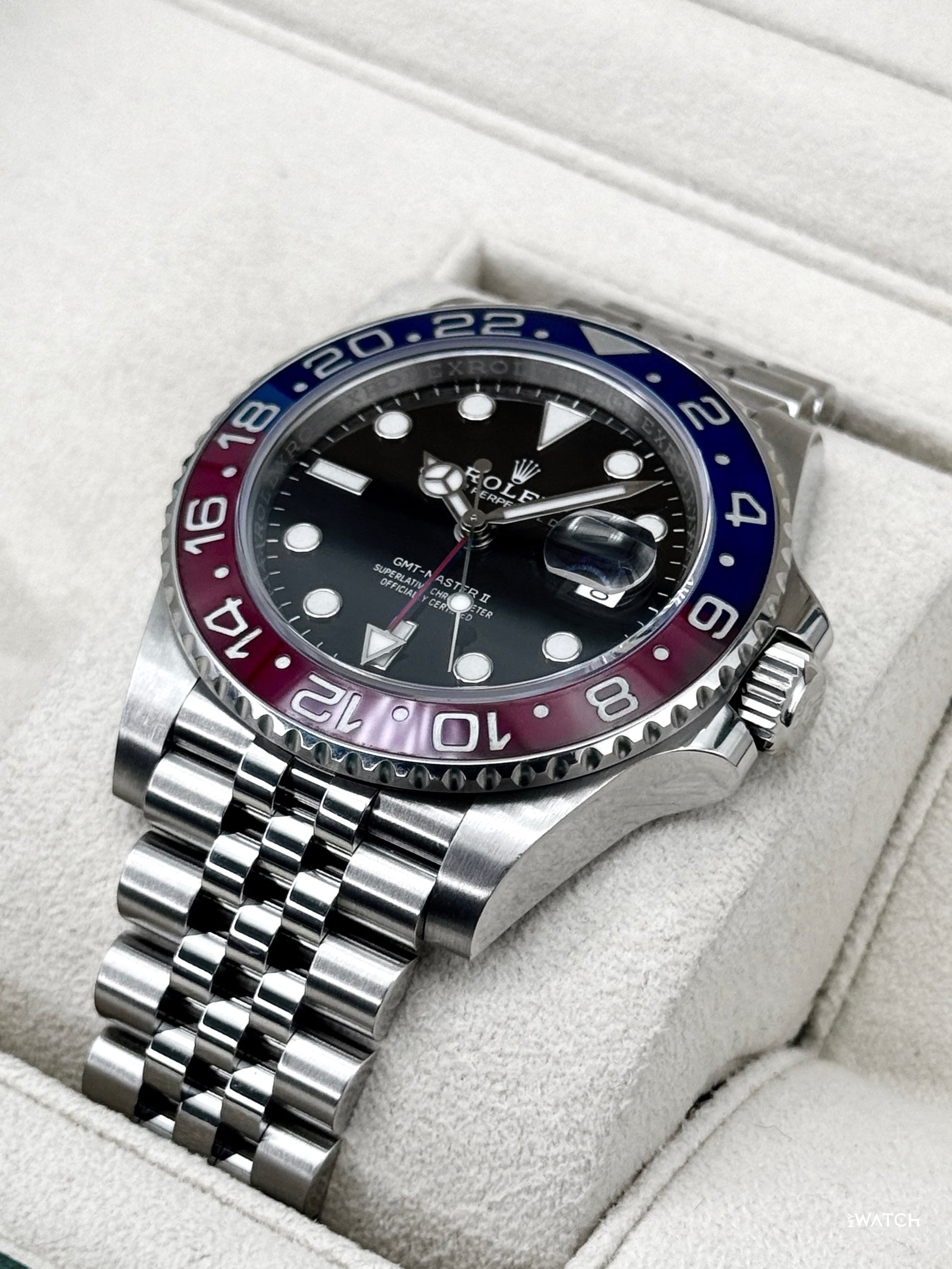 2022 Rolex GMT-Master II "Pepsi" 40mm 126710BLRO Jubilee - MyWatchLLC