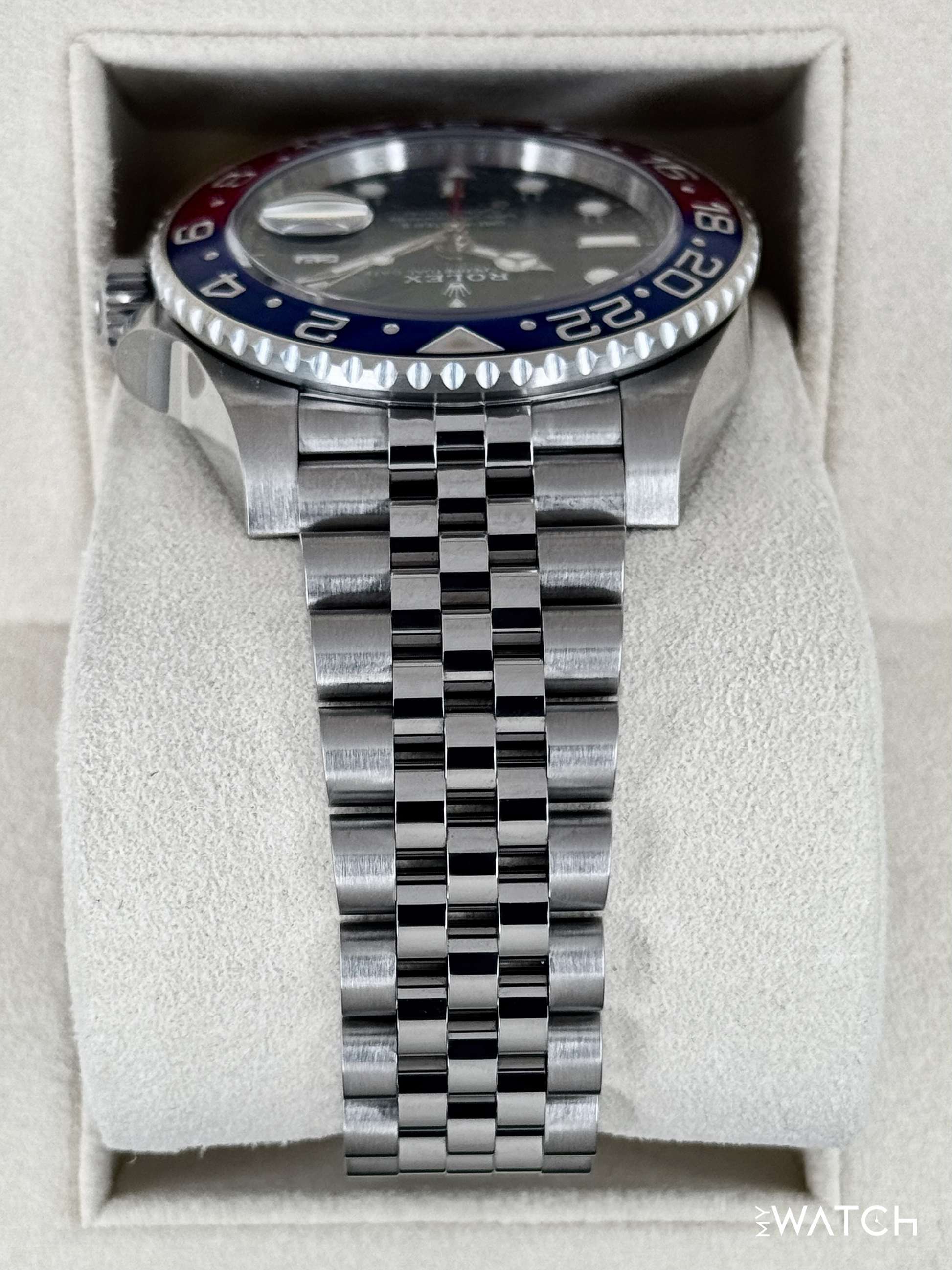 2018 Rolex GMT-Master II "Pepsi" 40mm 126710BLRO Jubilee - MyWatchLLC