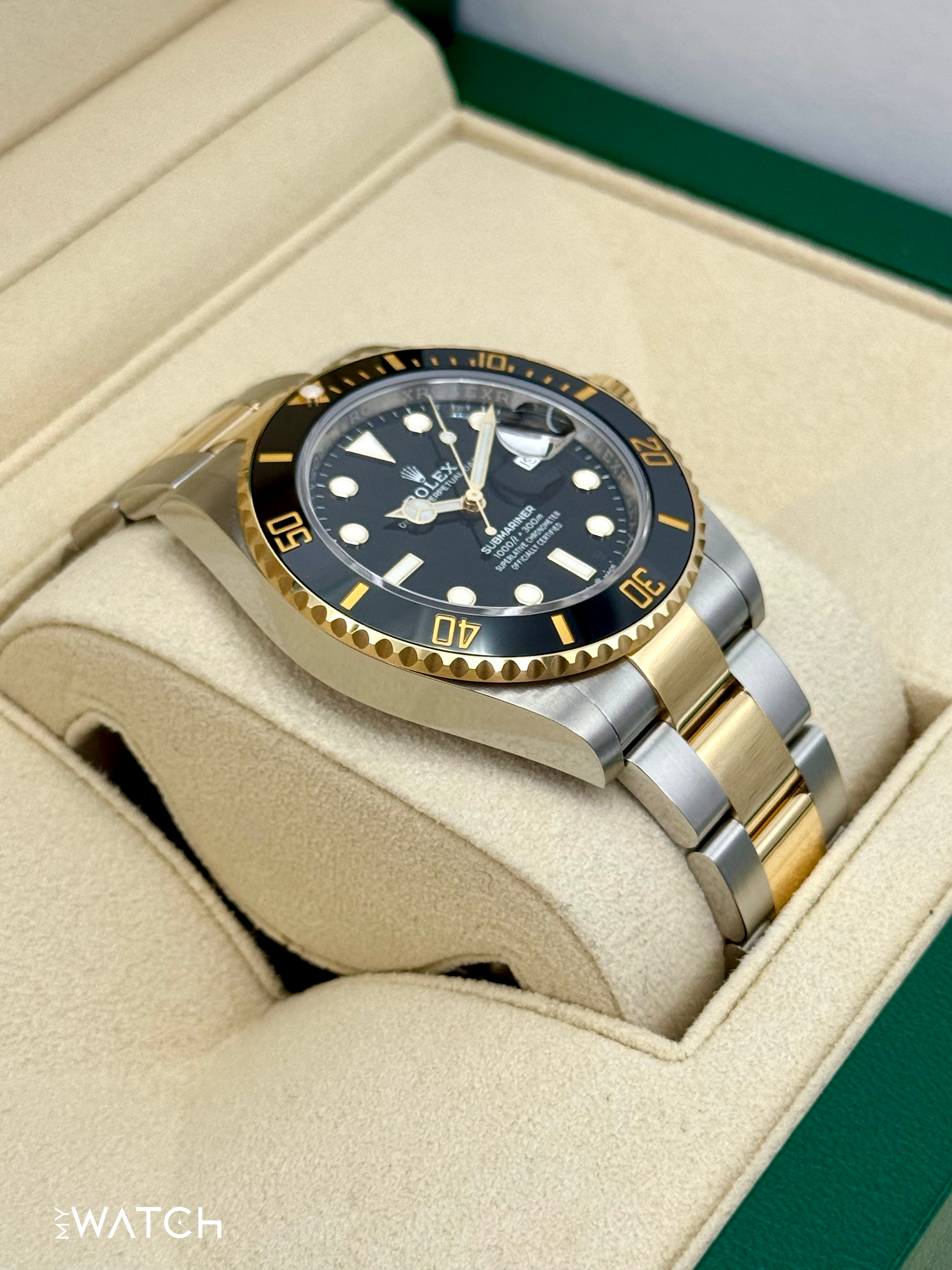 2023 Rolex Submariner 41mm 126613LN Two-Tone Black Dial - MyWatchLLC