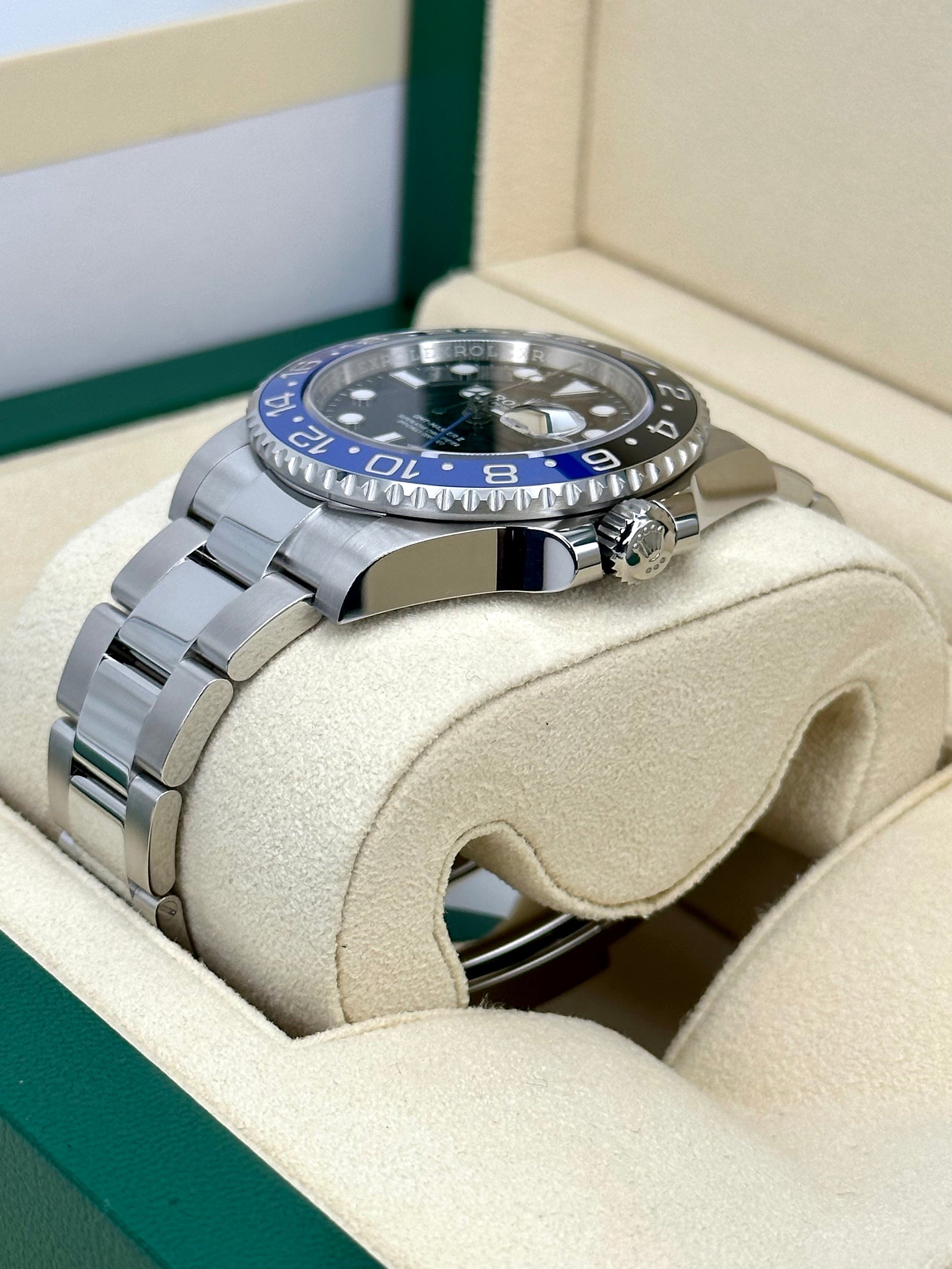 NEW 2024 Rolex GMT-Master II "Batman" 40mm 126710BLNR Oyster - MyWatchLLC