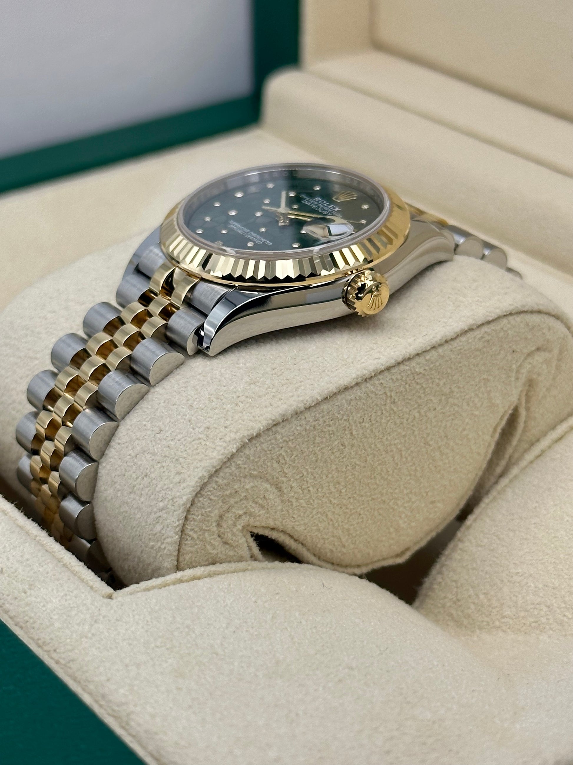 NEW 2024 Rolex Lady Datejust 31mm 278273 Two-Tone Floral Motif Dial - MyWatchLLC