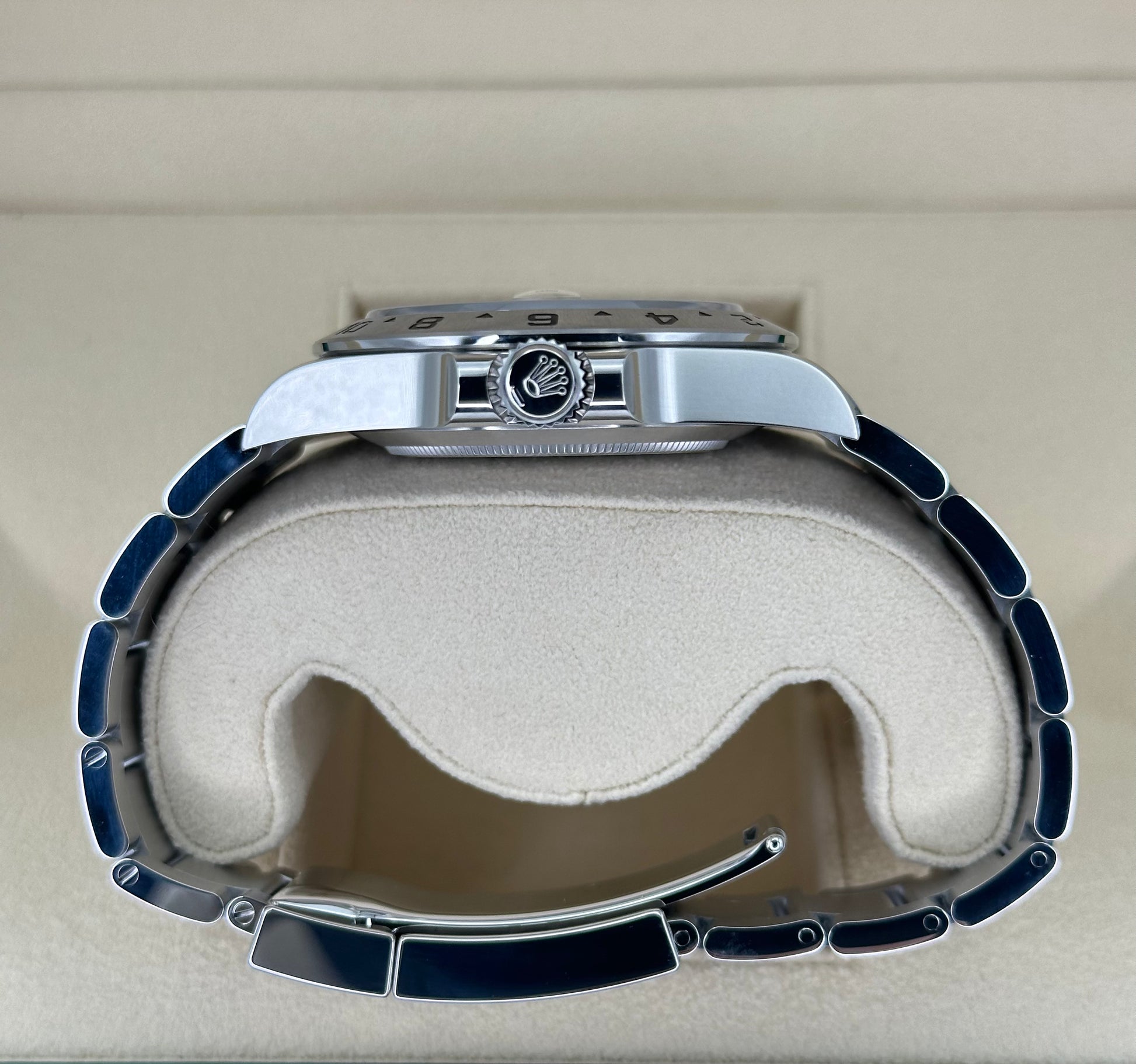 2023 Rolex Explorer II 42mm 226570 Stainless Steel Black Dial - MyWatchLLC