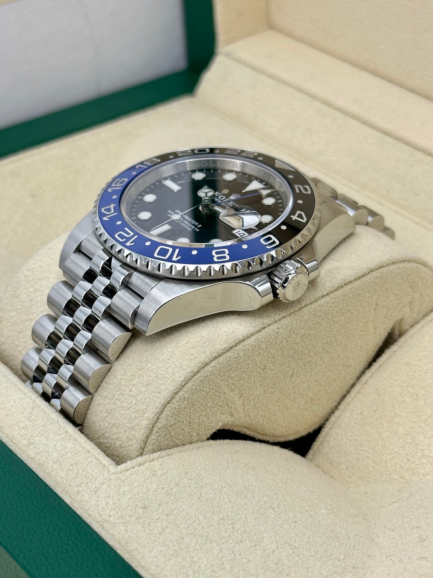 2021 Rolex GMT-Master II "Batgirl" 40mm 126710BLNR Jubilee Black Dial - MyWatchLLC