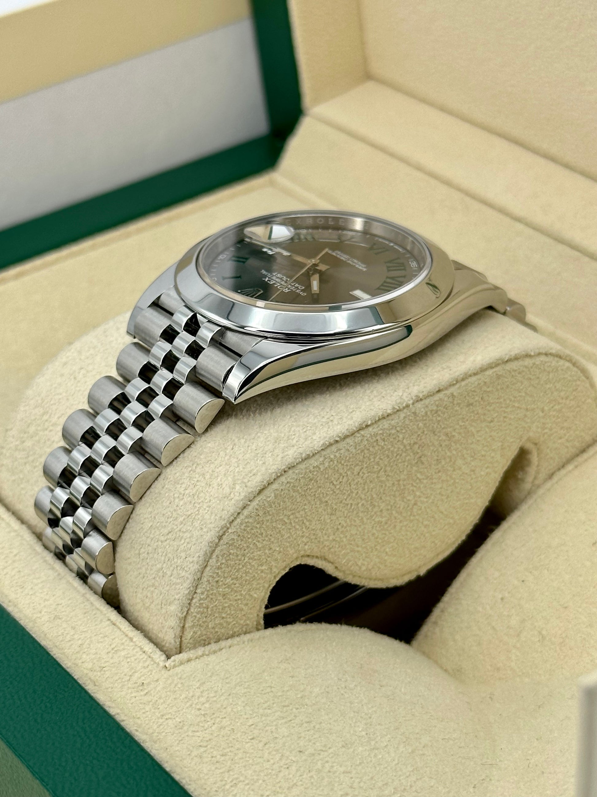 2022 Rolex Datejust 41mm 126300 Jubilee Wimbledon Dial - MyWatchLLC