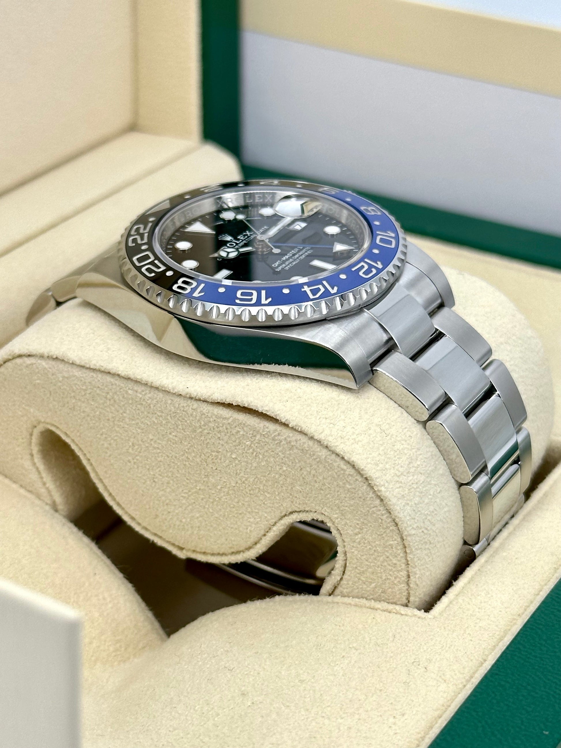 NEW 2024 Rolex GMT-Master II "Batman" 40mm 126710BLNR Oyster - MyWatchLLC