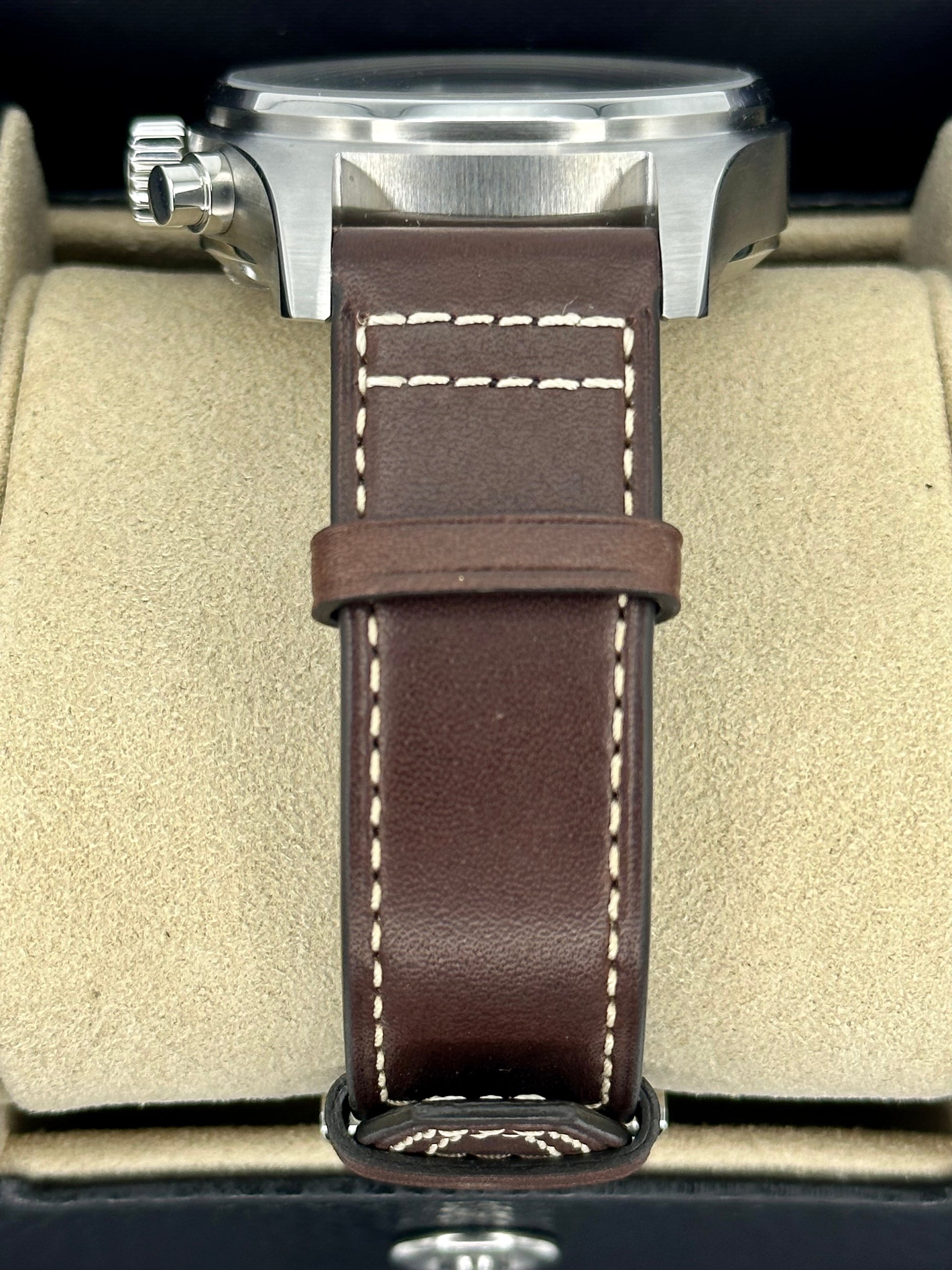 2023 IWC Pilot's Chronograph 41mm IW388103 Stainless Steel Green Dial - MyWatchLLC