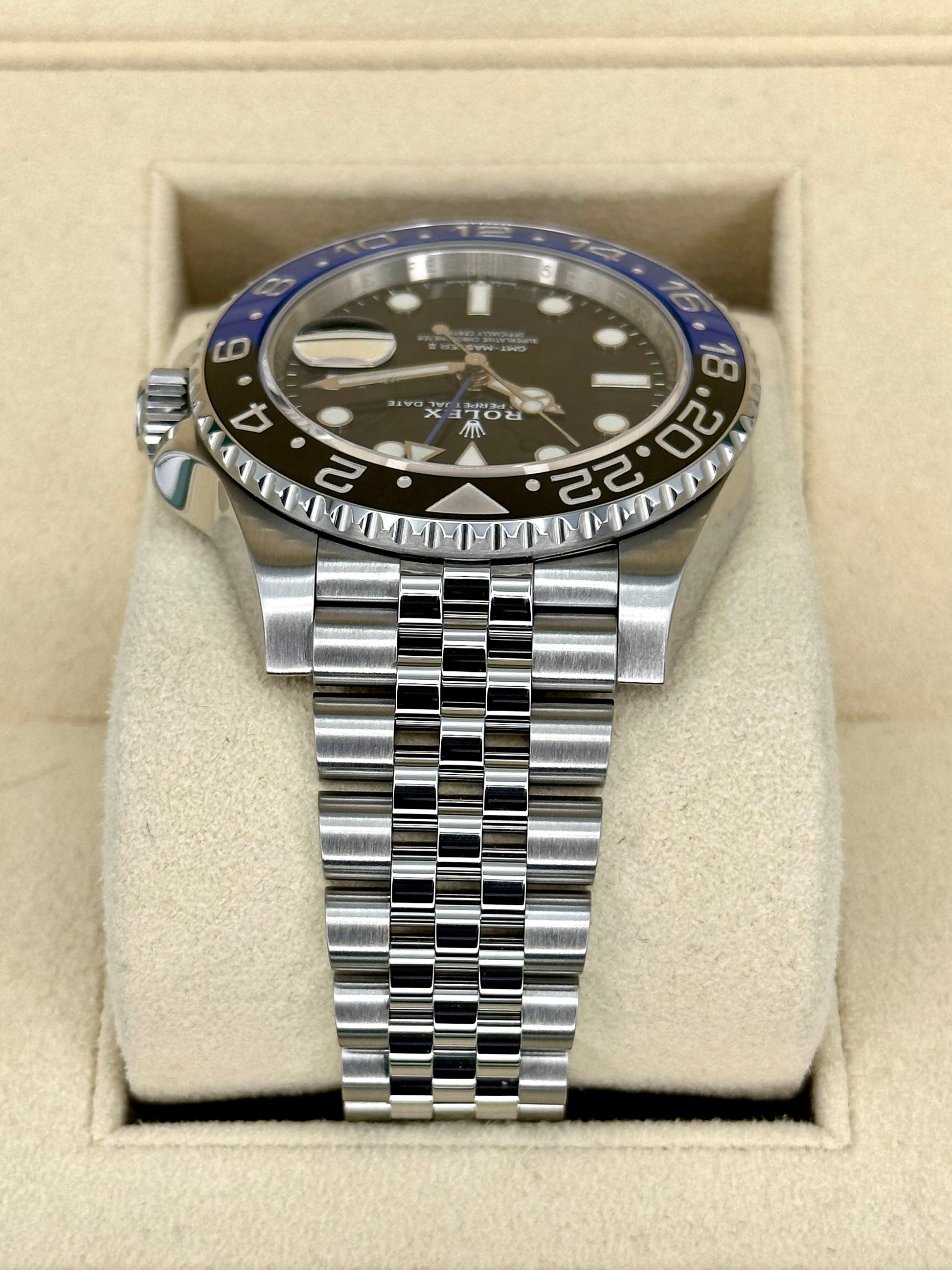 2021 Rolex GMT-Master II "Batgirl" 40mm 126710BLNR Jubilee Black Dial - MyWatchLLC