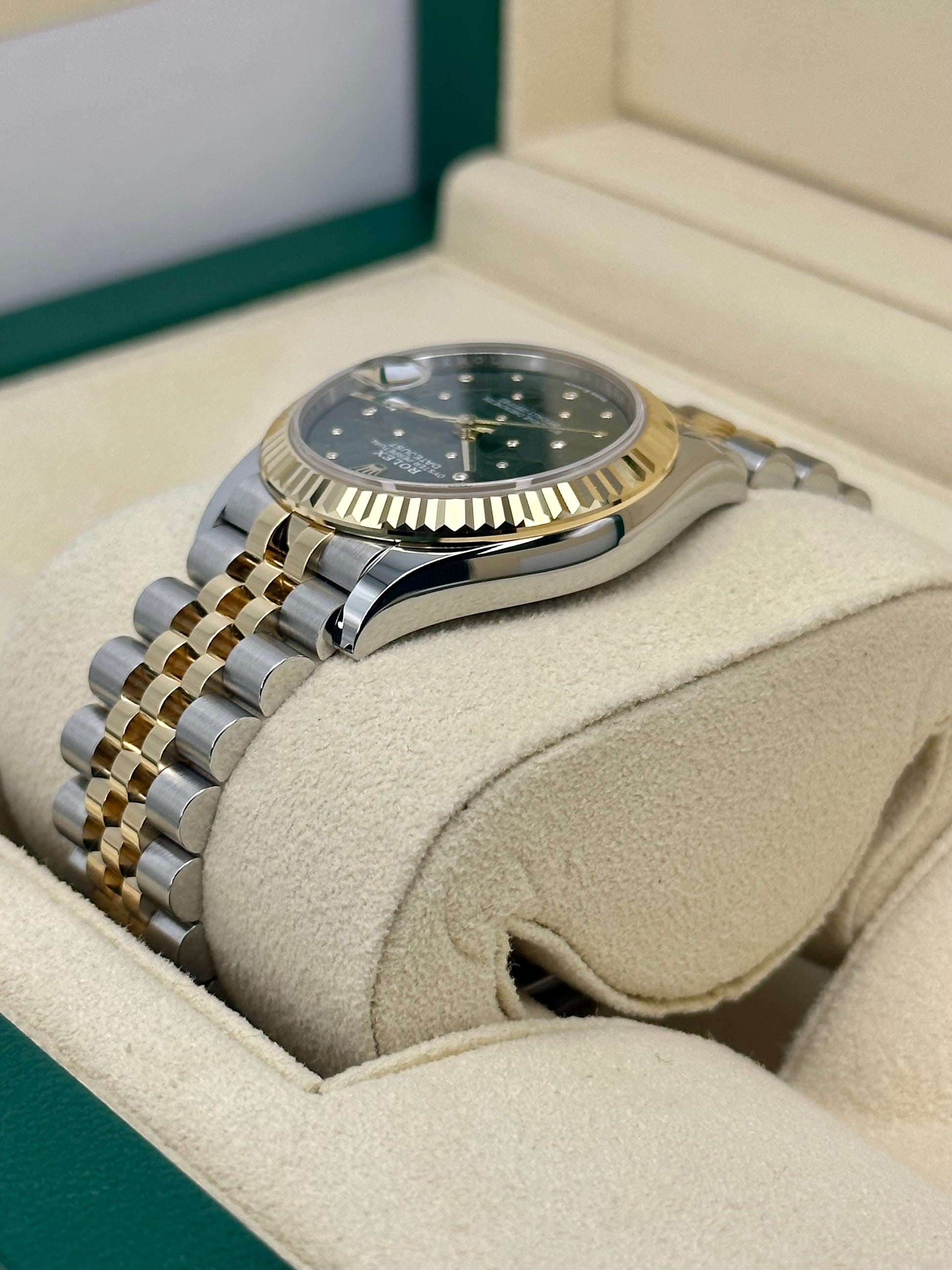 NEW 2024 Rolex Lady Datejust 31mm 278273 Two-Tone Floral Motif Dial - MyWatchLLC