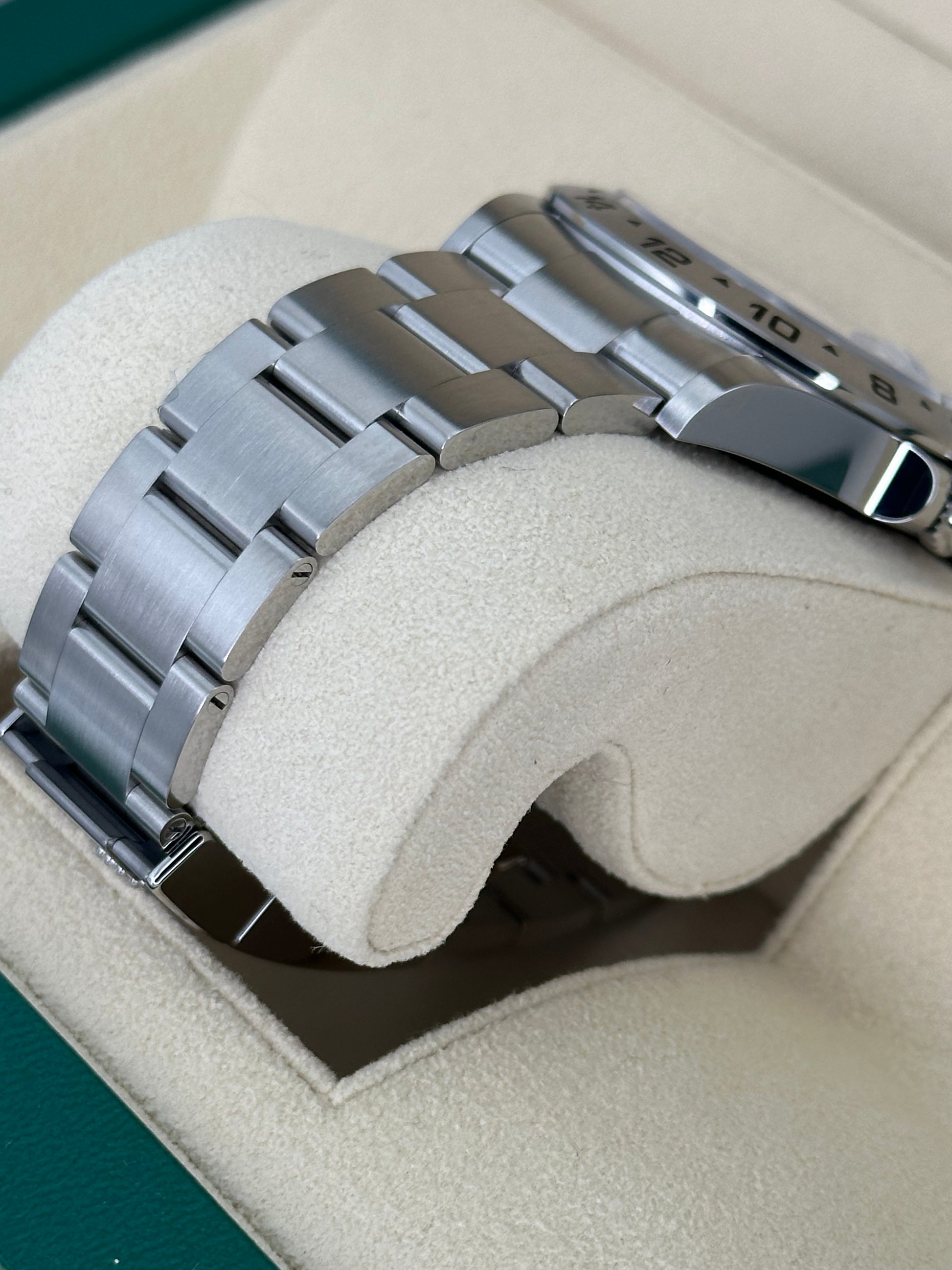 2023 Rolex Explorer II 42mm 226570 Stainless Steel Black Dial - MyWatchLLC