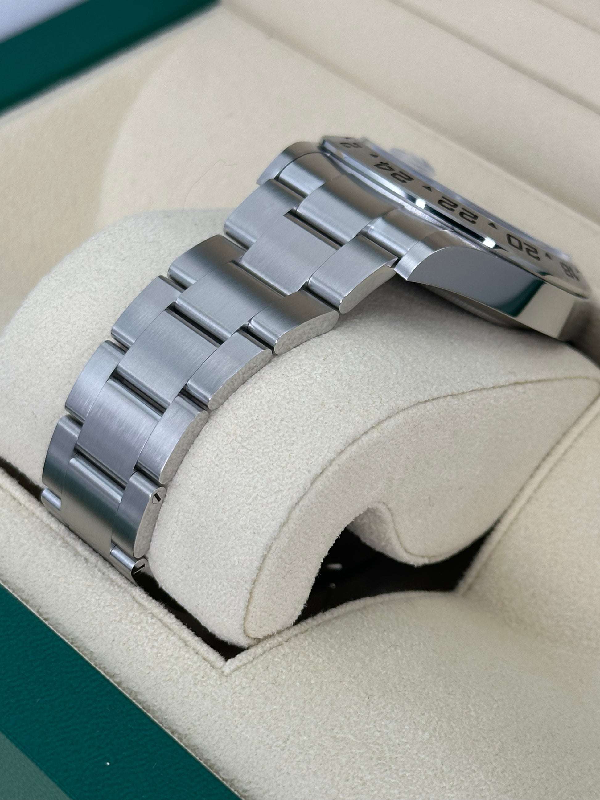 2023 Rolex Explorer II 42mm 226570 Stainless Steel Black Dial - MyWatchLLC