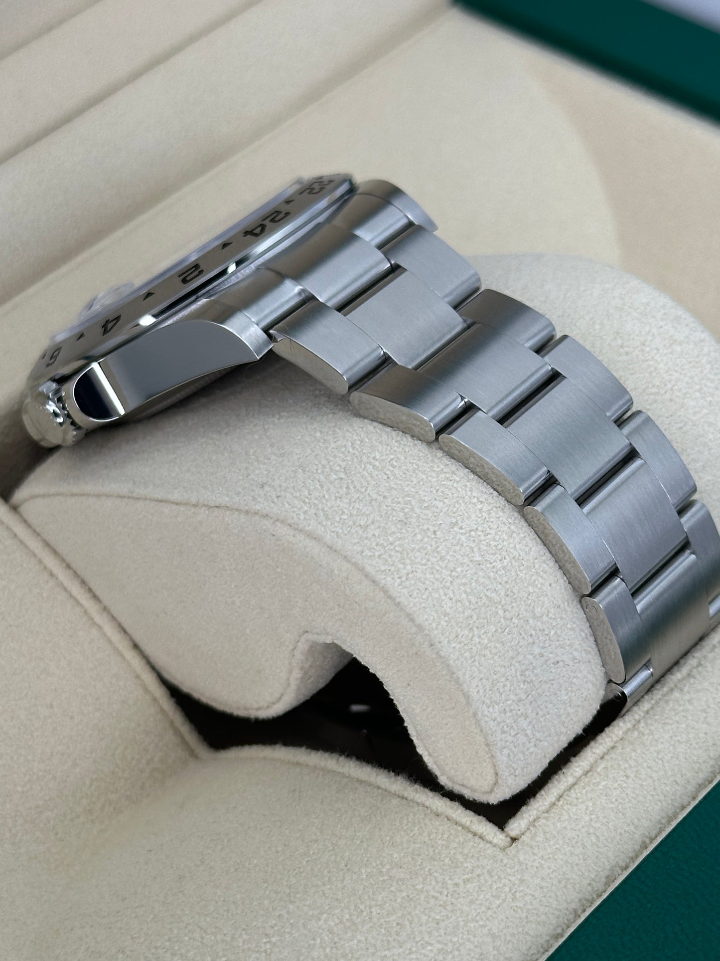 2023 Rolex Explorer II 42mm 226570 Stainless Steel Black Dial - MyWatchLLC