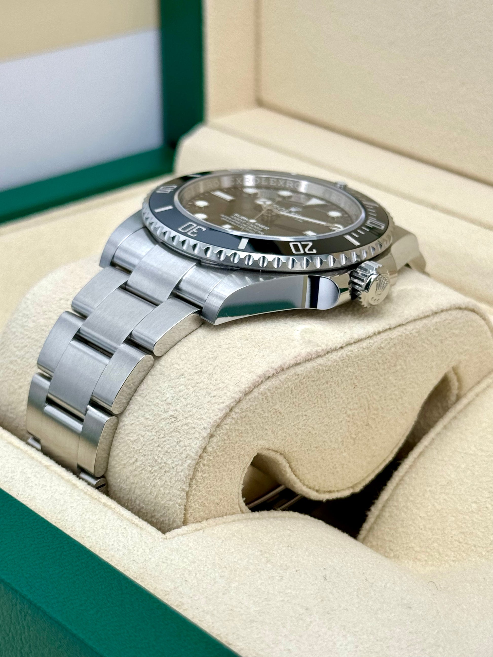 NEW 2023 Rolex Submariner 41mm 124060 Stainless Steel Black Dial - MyWatchLLC