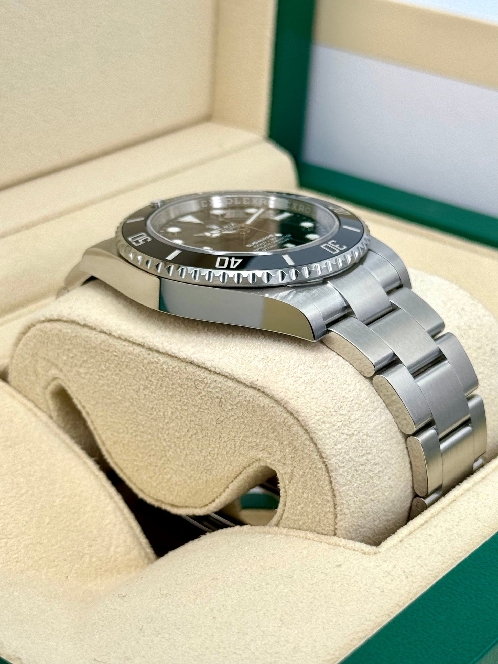 NEW 2023 Rolex Submariner 41mm 124060 Stainless Steel Black Dial - MyWatchLLC