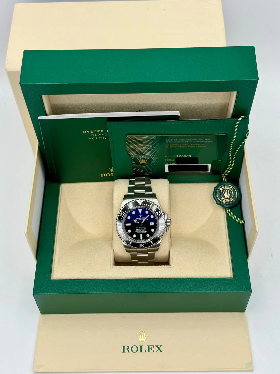 NEW 2025 Rolex Deepsea "James Cameron" 44mm 136660 Blue Dial - MyWatchLLC