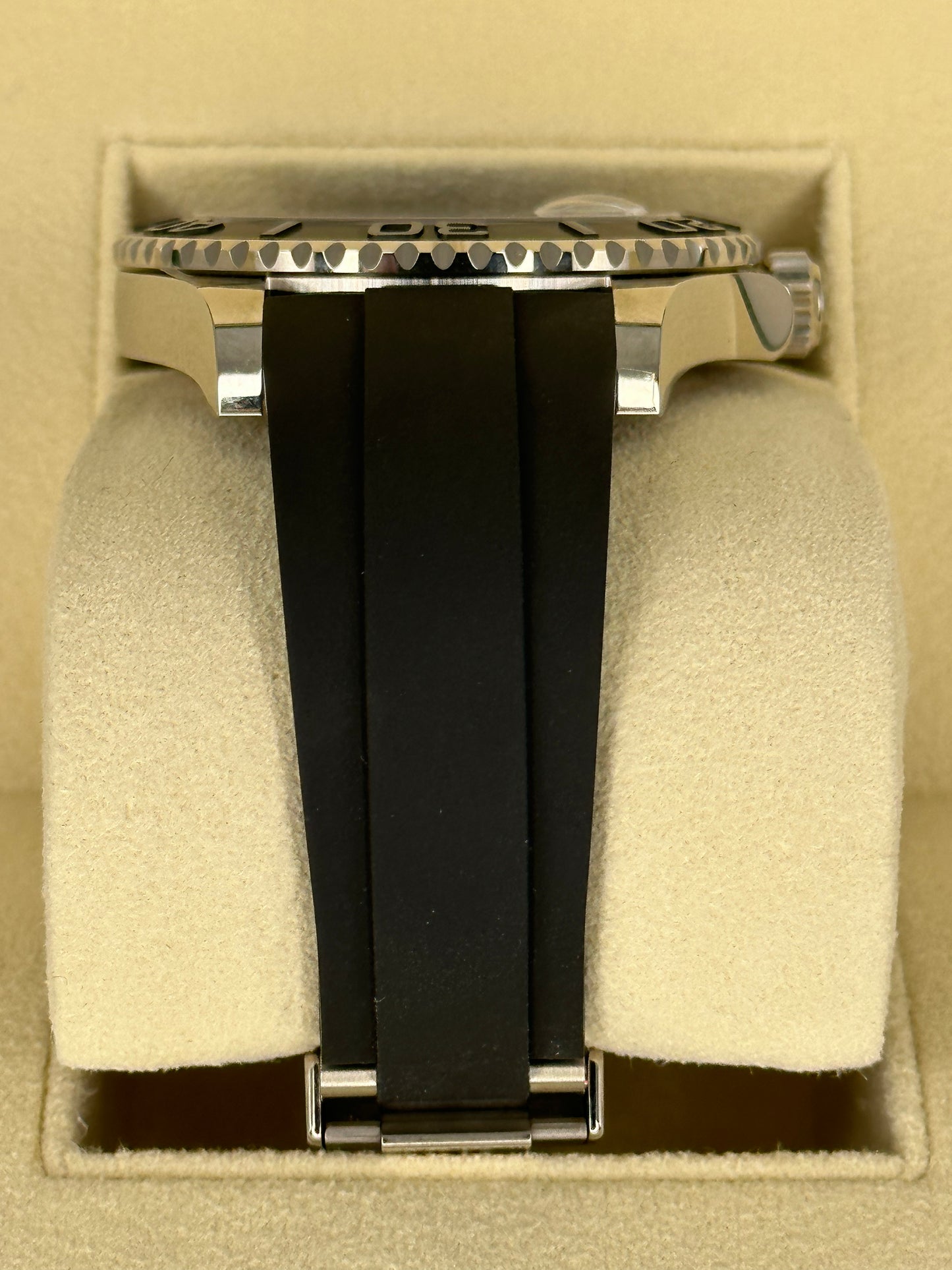 NEW 2023 Rolex Yacht-Master 42mm 226659 White Gold Oysterflex Black Dial - MyWatchLLC