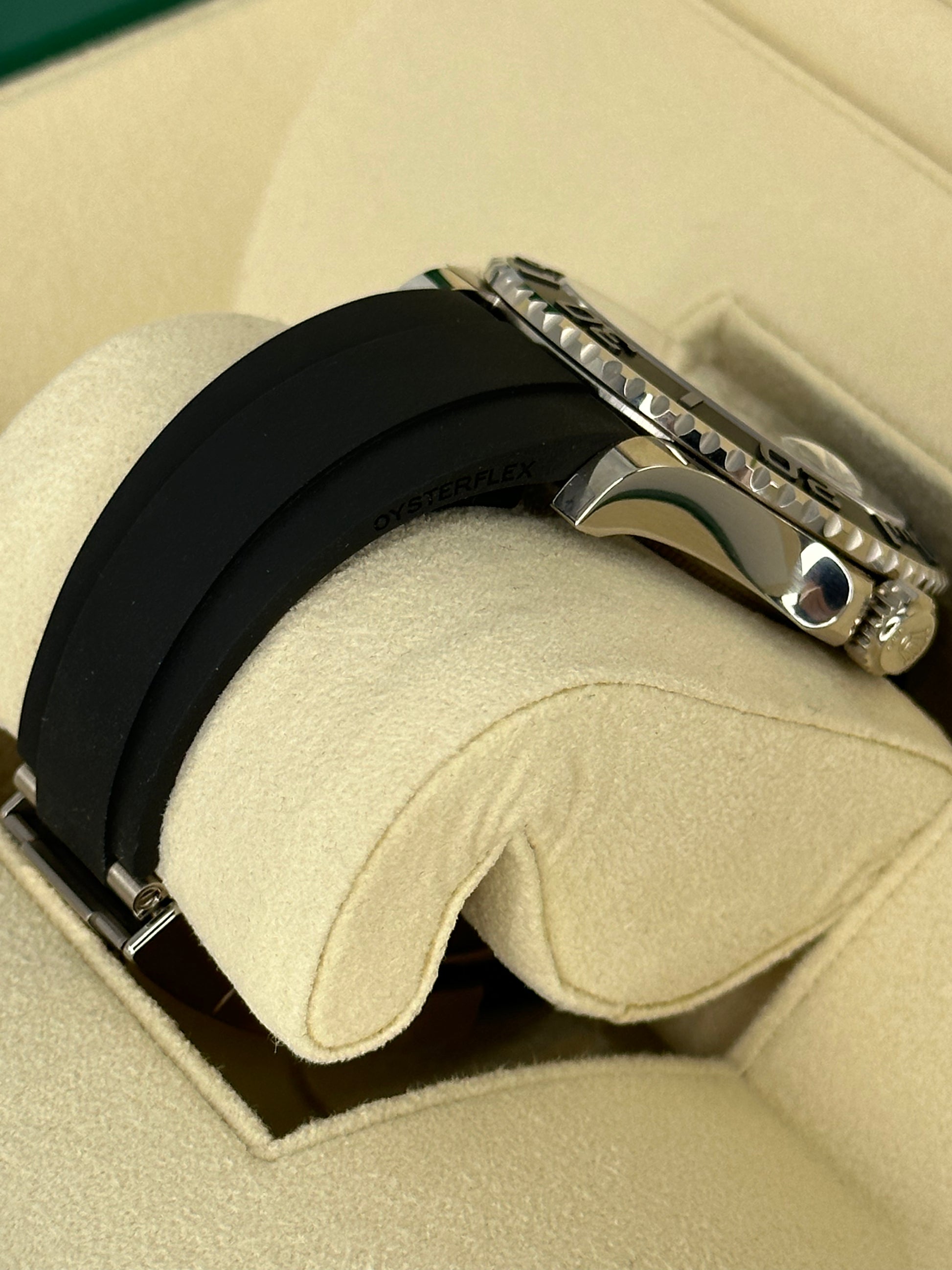 NEW 2023 Rolex Yacht-Master 42mm 226659 White Gold Oysterflex Black Dial - MyWatchLLC