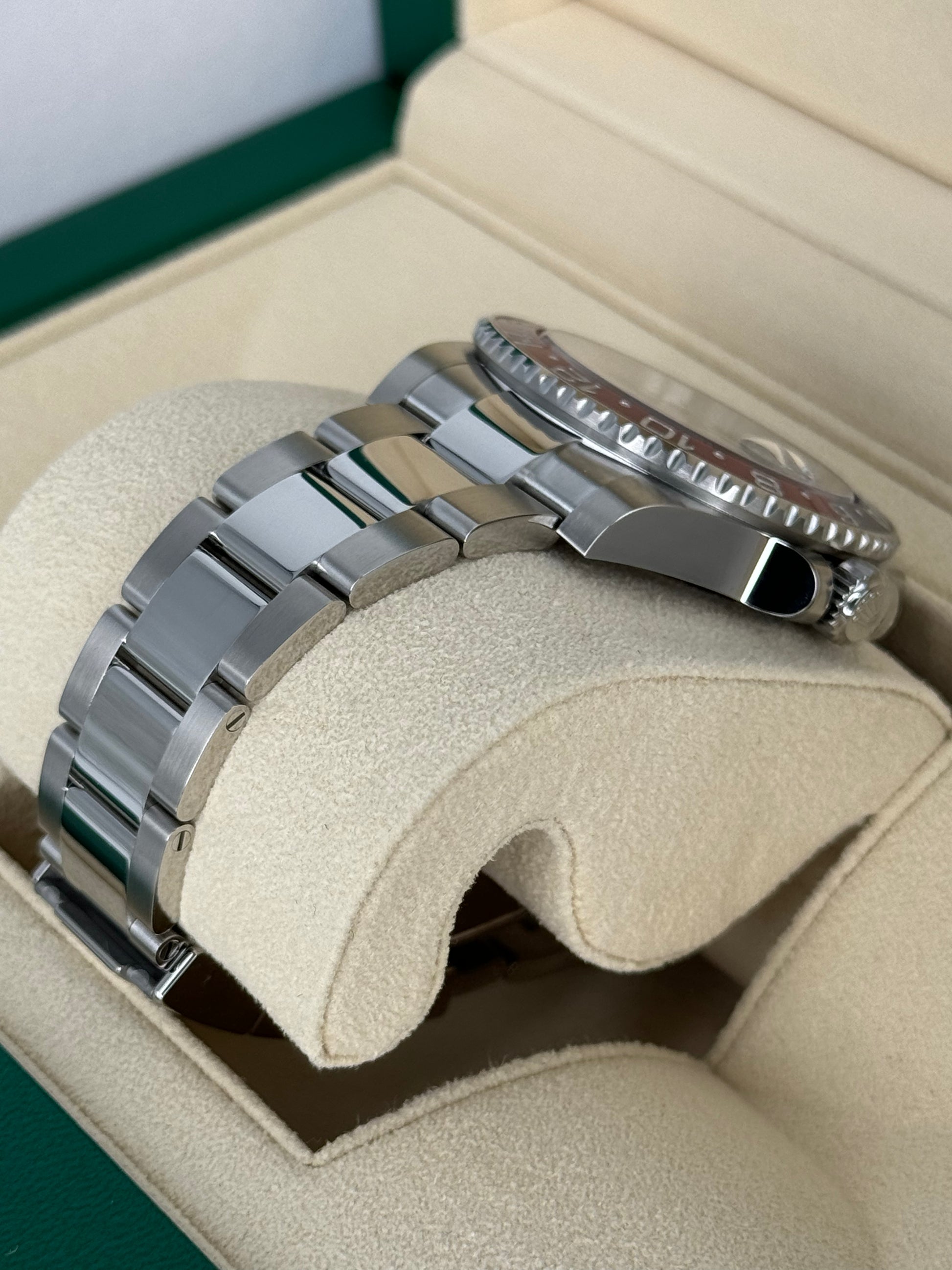 NEW 2023 Rolex GMT-Master II "Pepsi" 40mm 126710BLRO Oyster Black Dial - MyWatchLLC