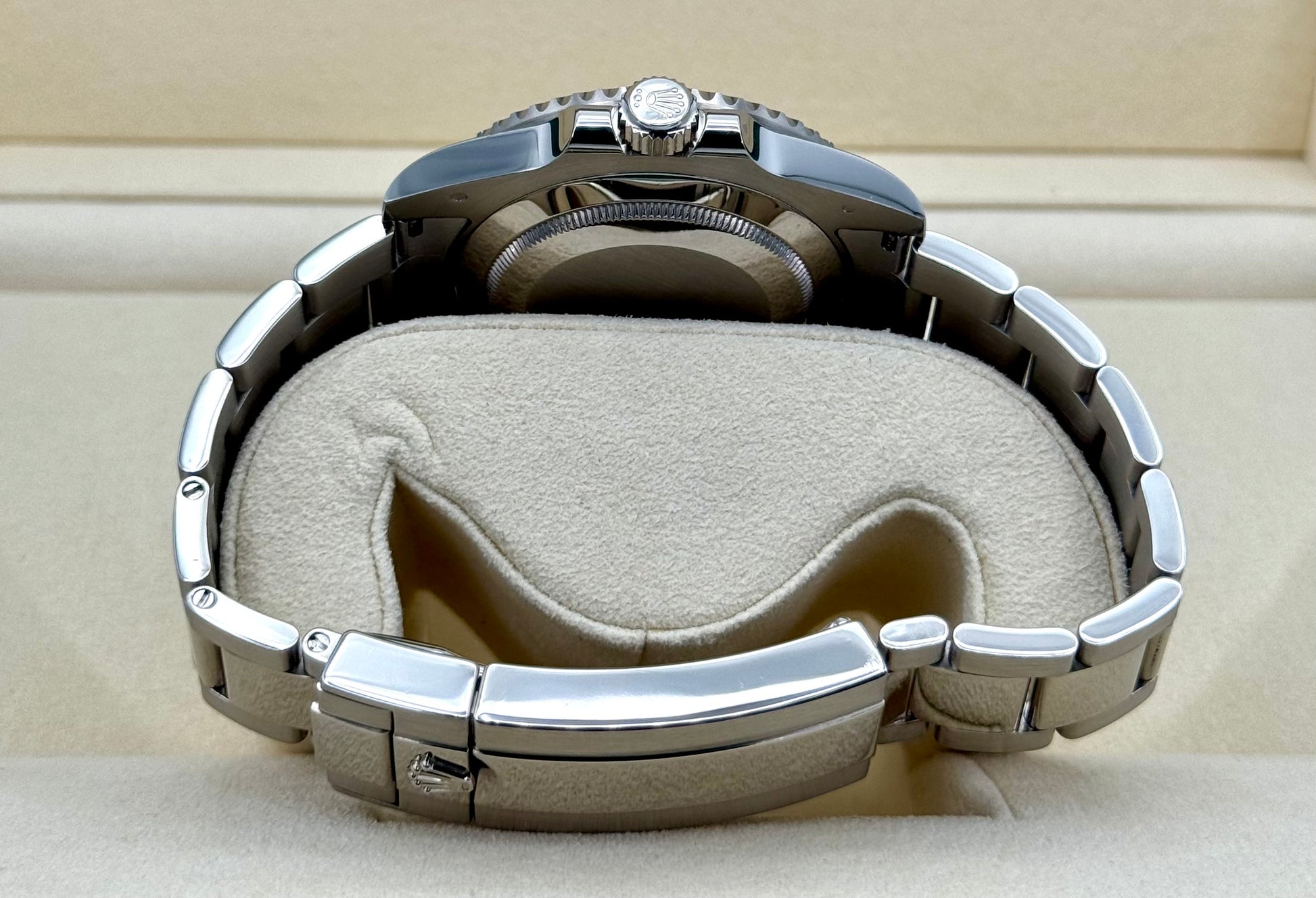 2018 Rolex Submariner "Smurf" 40mm 116619LB White Gold Blue Dial - MyWatchLLC