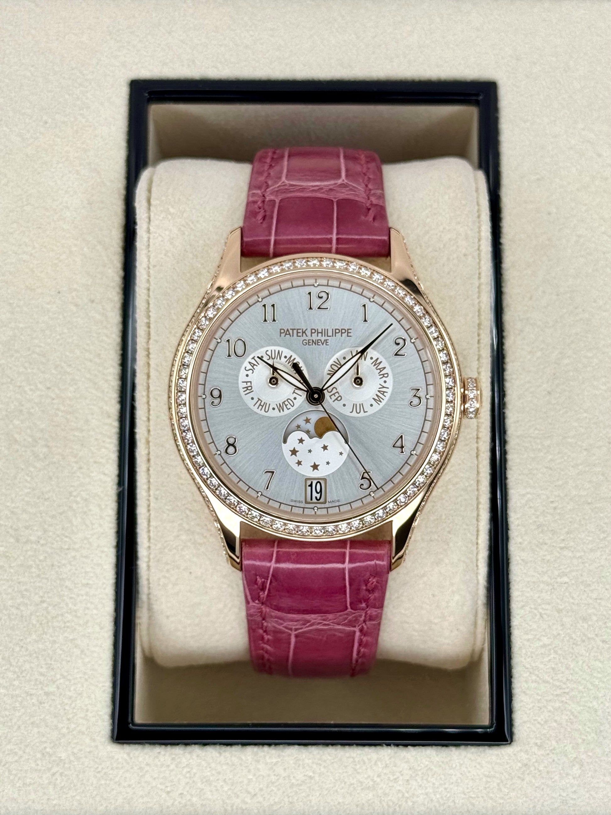 2022 Patek Philippe Complications 38mm 4947R Annual Calendar Moon Phases - MyWatchLLC