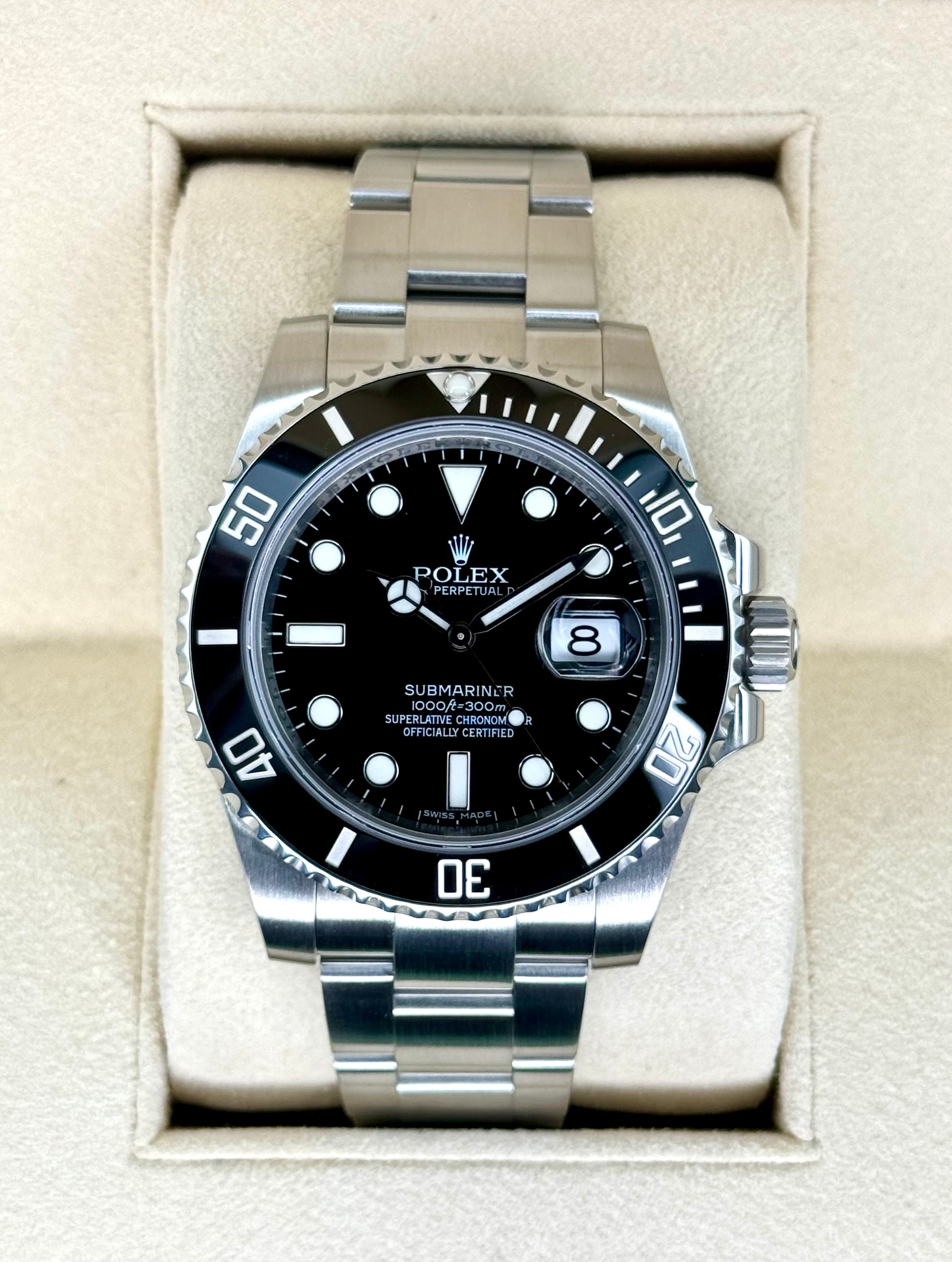 Rolex Submariner 40mm 116610LN Stainless Steel Black Dial - MyWatchLLC