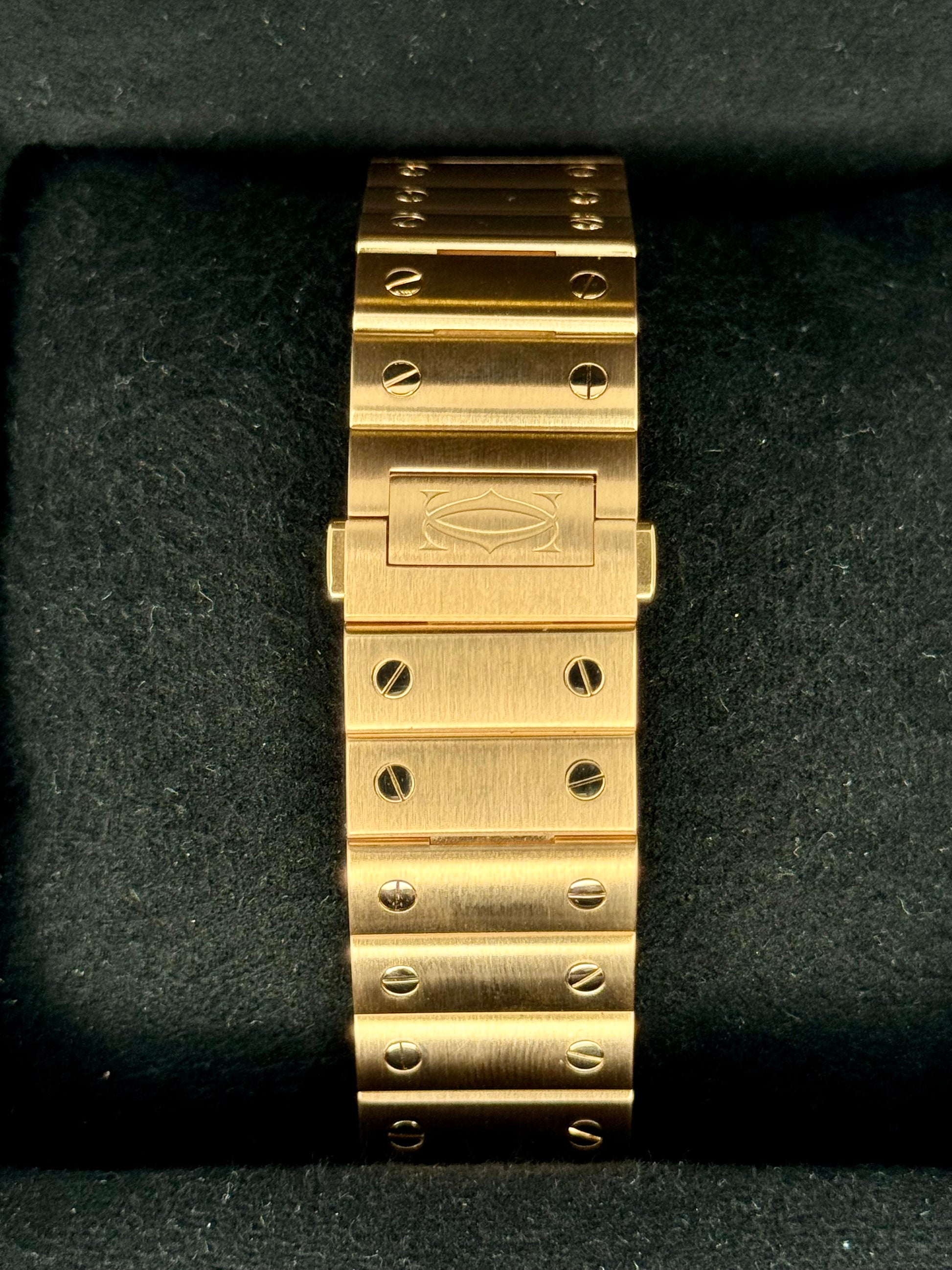 2021 Santos De Cartier 39.8mm WHSA0016 Rose Gold Skeleton Dial - MyWatchLLC