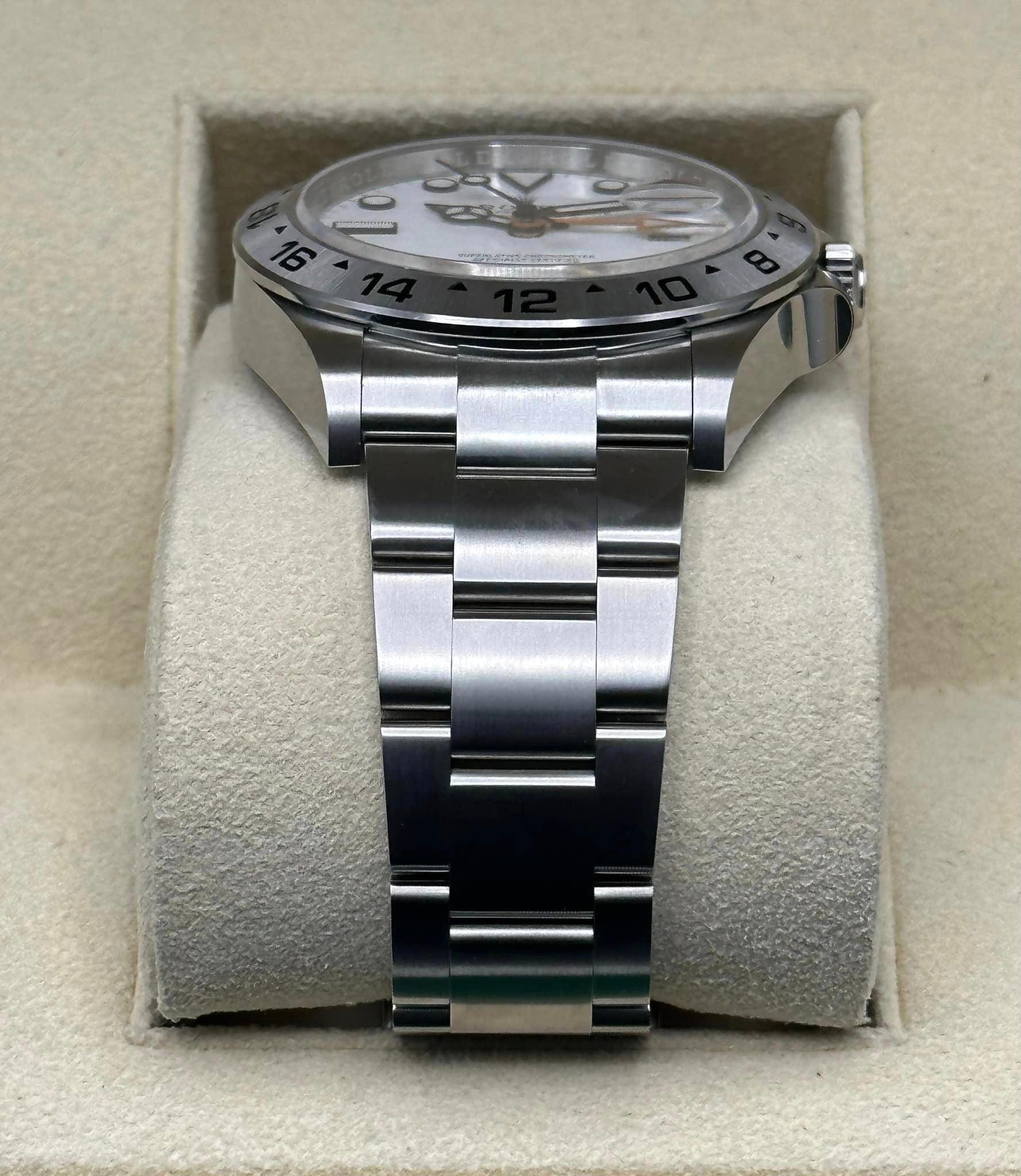 NEW 2024 Rolex Explorer II 42mm 226570 Polar White Dial - MyWatchLLC