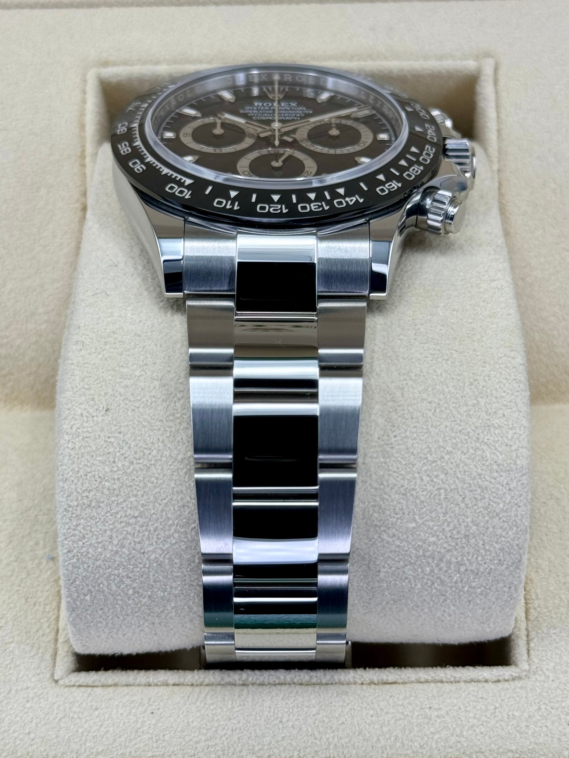 NEW 2022 Rolex Daytona 40mm 116500LN Stainless Steel Black Dial - MyWatchLLC