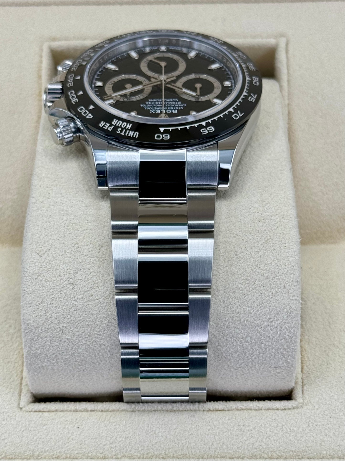 NEW 2022 Rolex Daytona 40mm 116500LN Stainless Steel Black Dial - MyWatchLLC