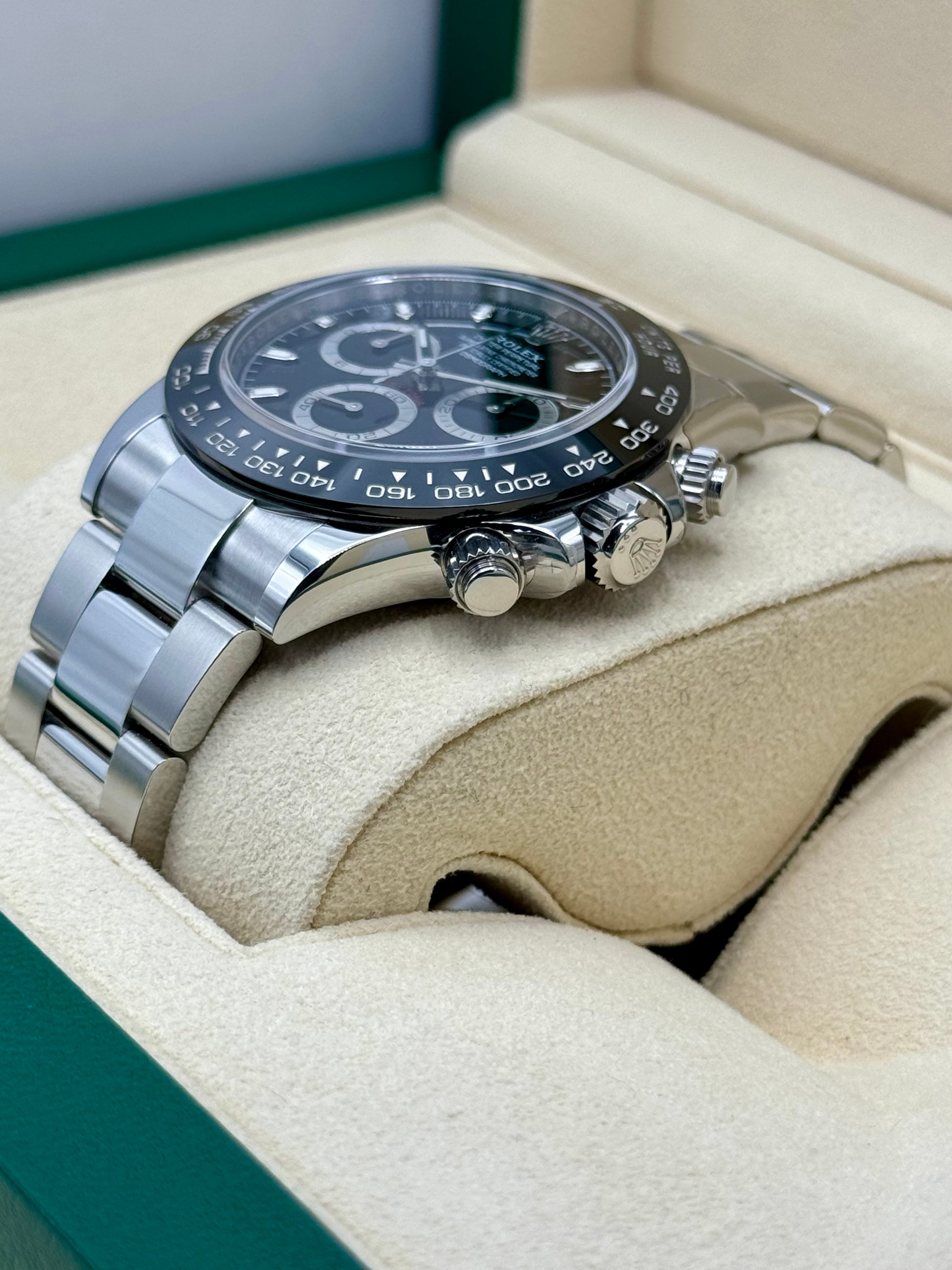 NEW 2022 Rolex Daytona 40mm 116500LN Stainless Steel Black Dial - MyWatchLLC