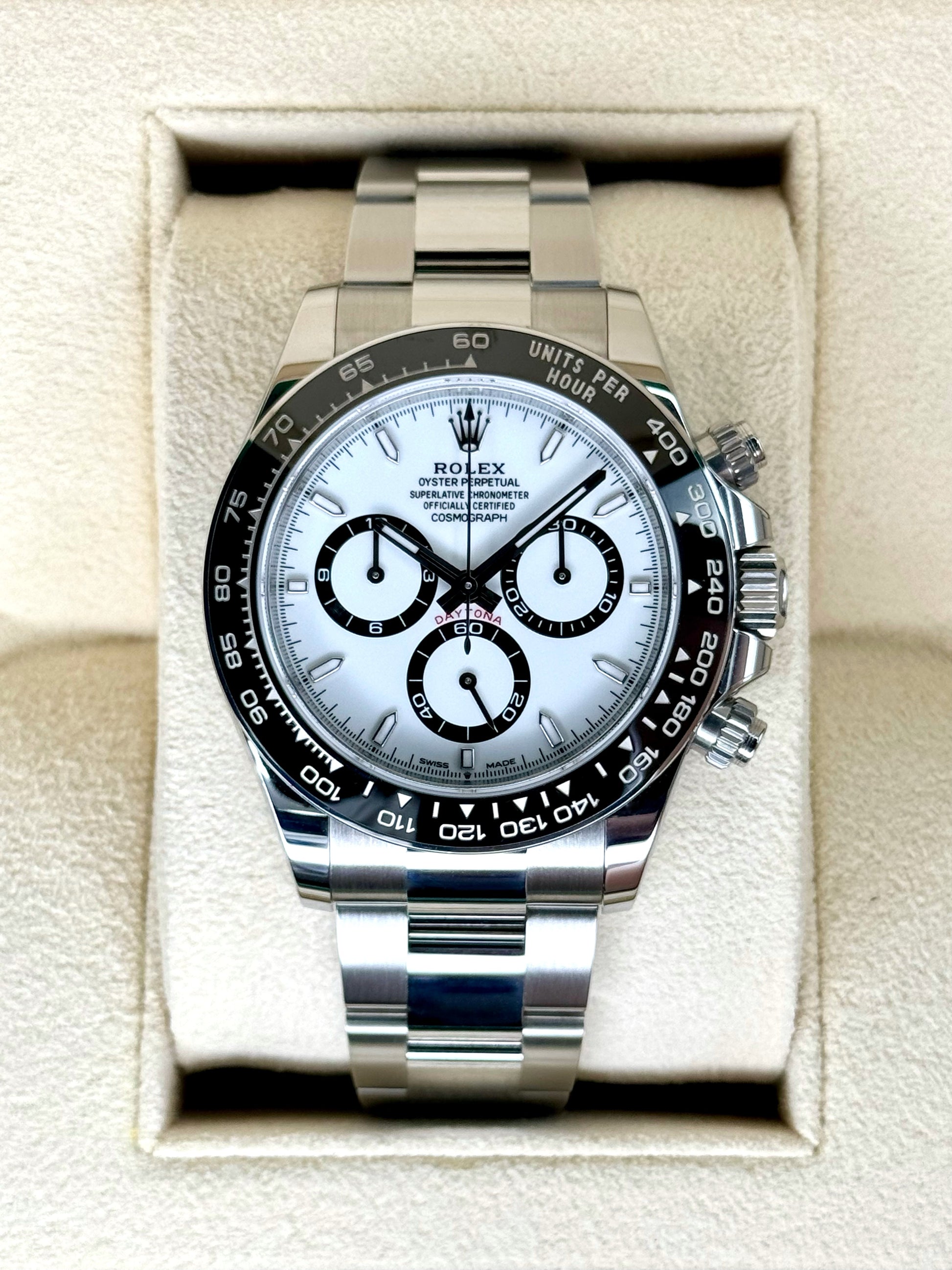 NEW Rolex Daytona 126500LN Steel Panda NEWEST VERSION JUST RELEASED - MyWatchLLC