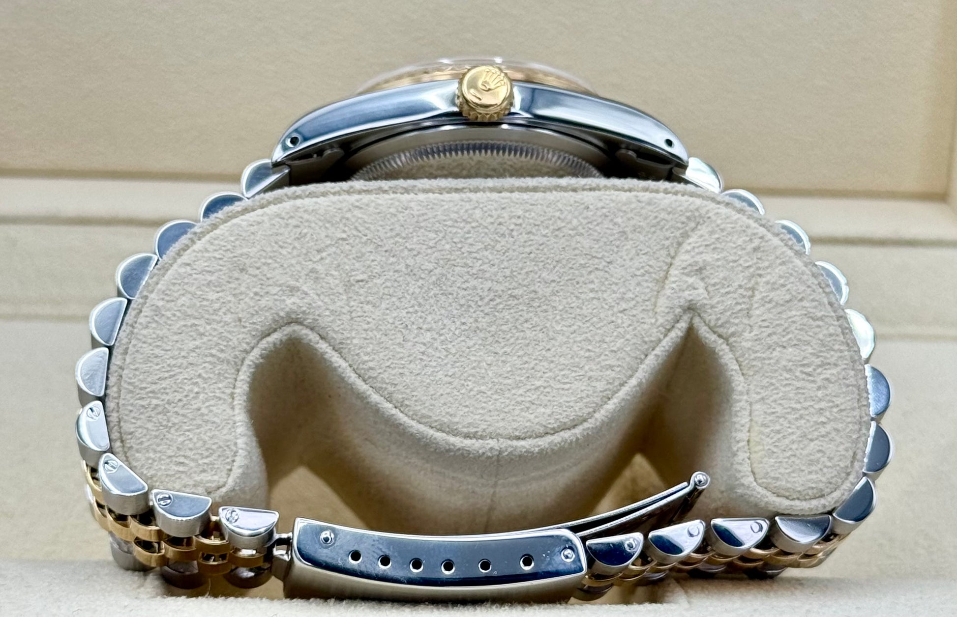 Rolex Datejust 36mm 16233 Two-Tone Jubilee Roman Numeral Pyramid Dial - MyWatchLLC