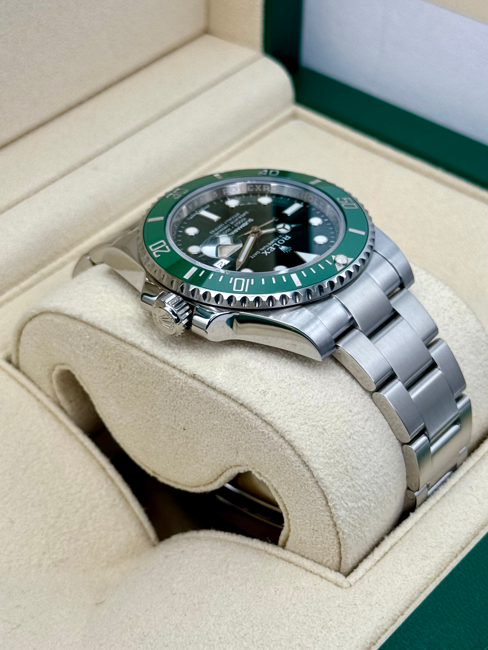 2019 Rolex Submariner "Hulk" 40mm 116610LV Green Dial - MyWatchLLC
