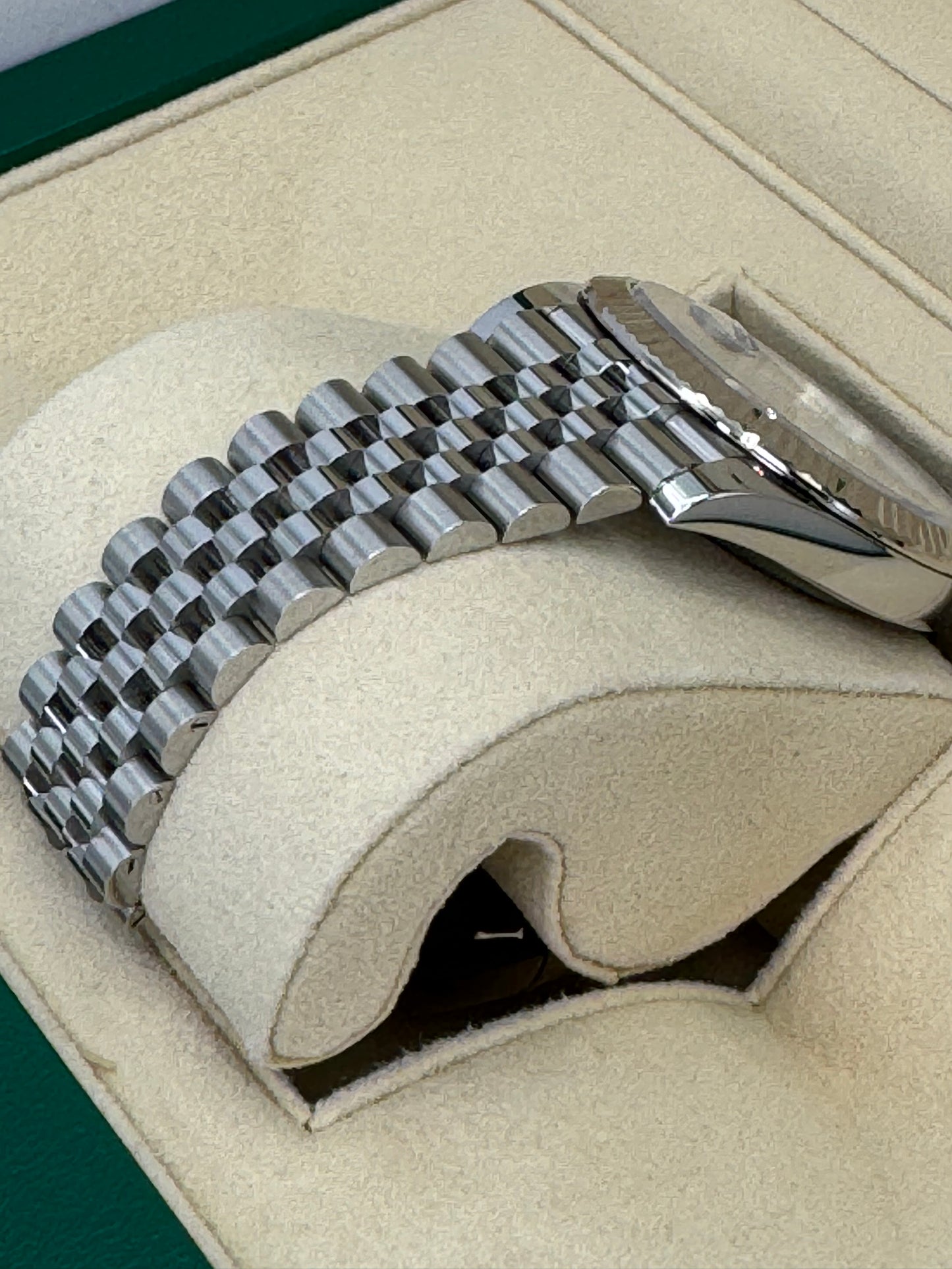 2023 Rolex Datejust 41mm 126334 Steel Jubilee Grey 10 Diamond Dial - MyWatchLLC