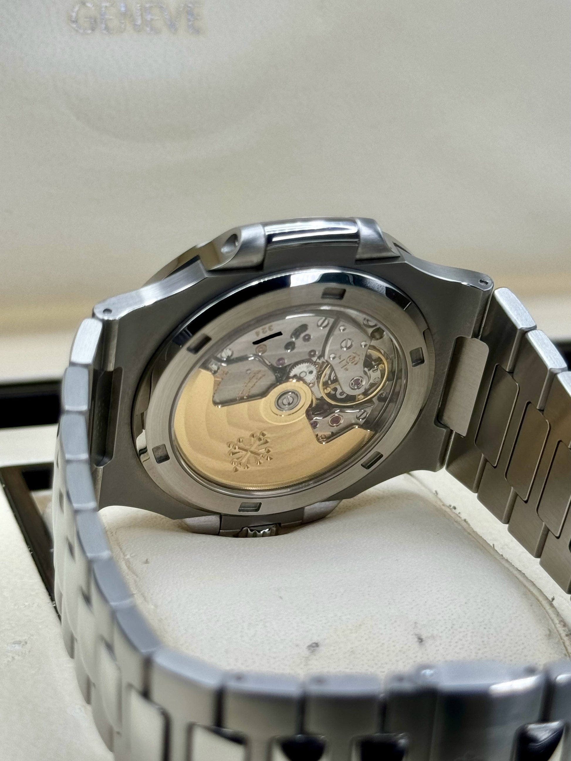 2015 Patek Philippe Nautilus 40mm 5711/1A Stainless Steel White Dial - MyWatchLLC