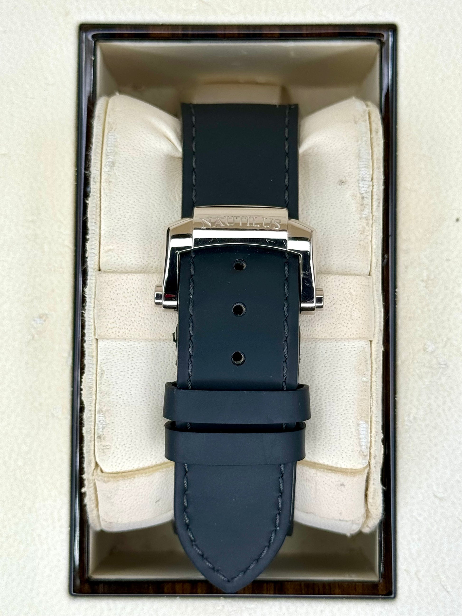 2023 Patek Philippe Nautilus 40mm 5712G White Gold Grey Dial - MyWatchLLC