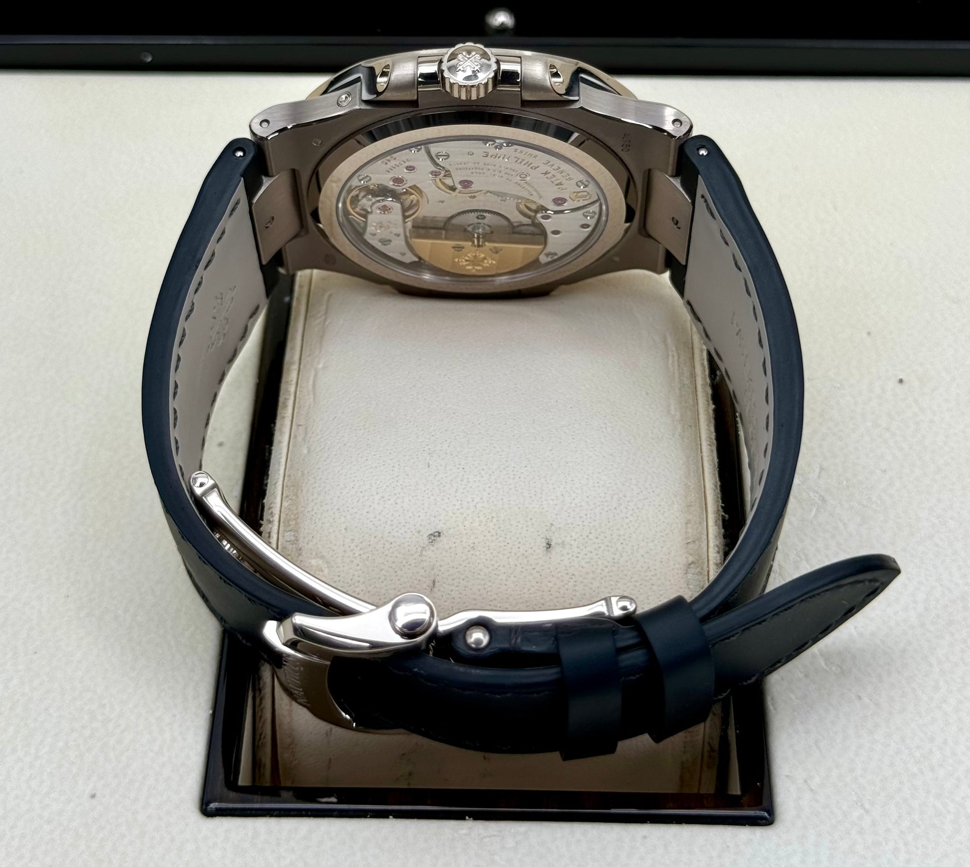 2023 Patek Philippe Nautilus 40mm 5712G White Gold Grey Dial - MyWatchLLC