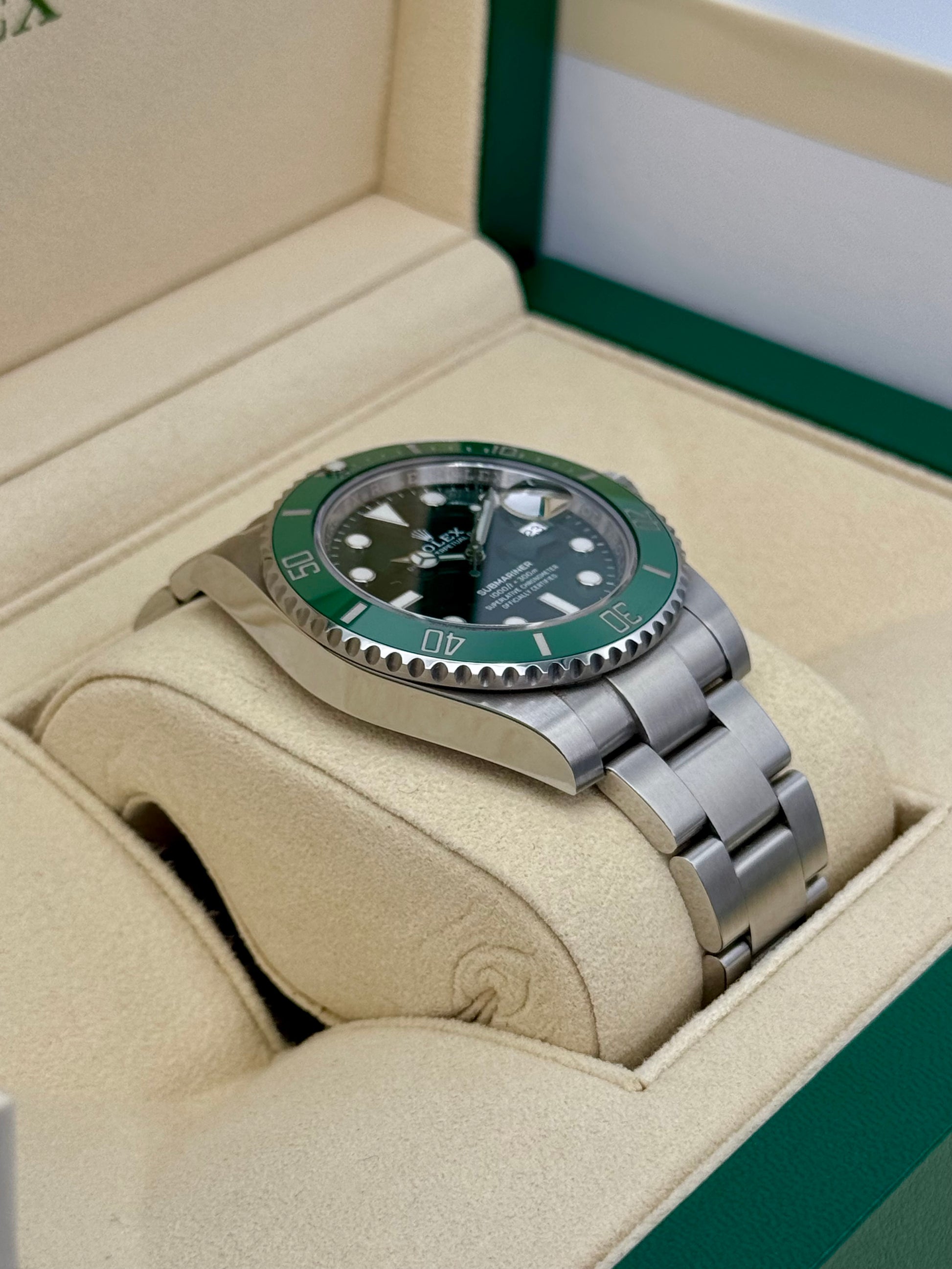 2019 Rolex Submariner “Hulk” 40mm 116610LV Green Dial - MyWatchLLC