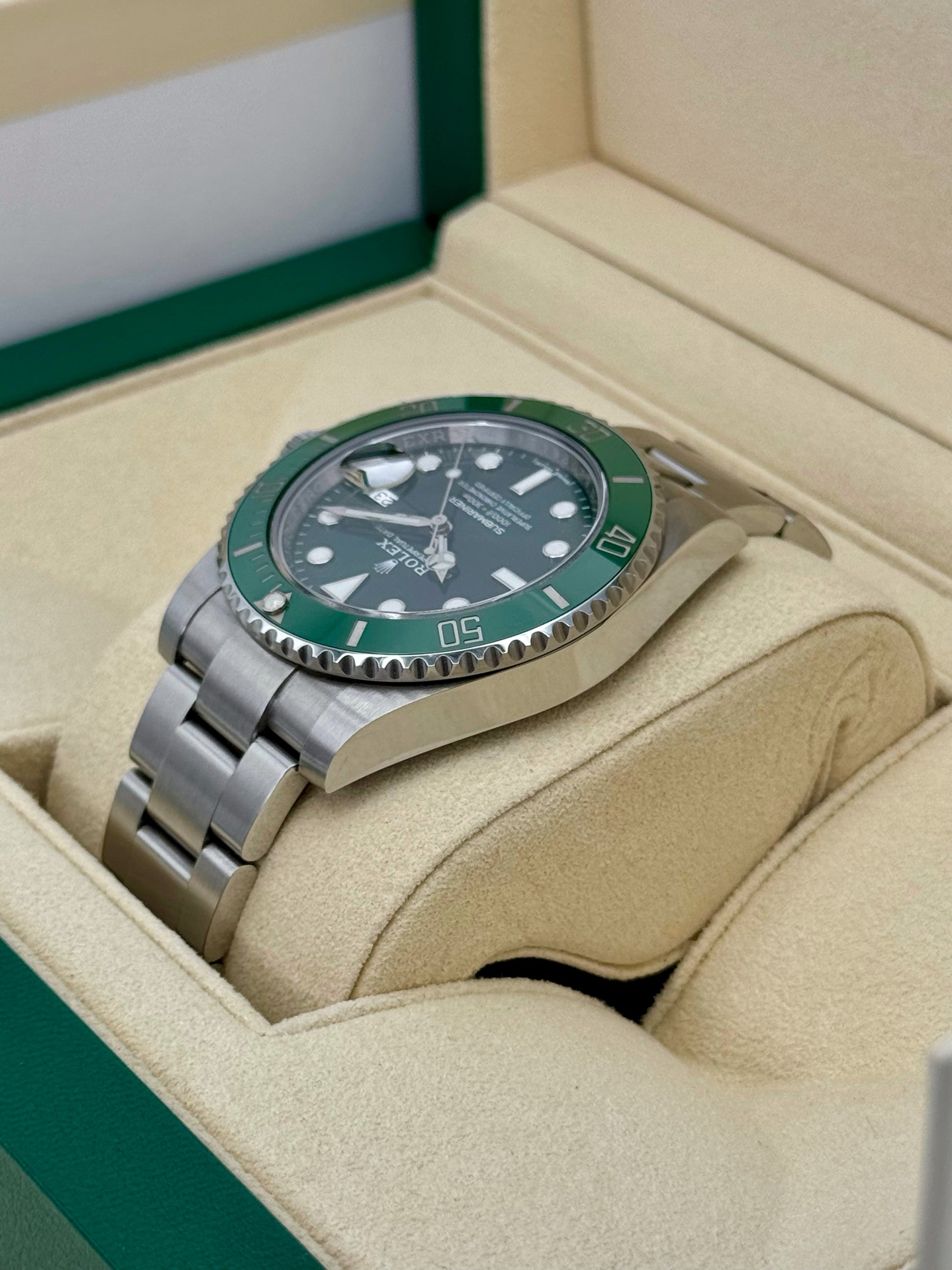 2019 Rolex Submariner “Hulk” 40mm 116610LV Green Dial - MyWatchLLC